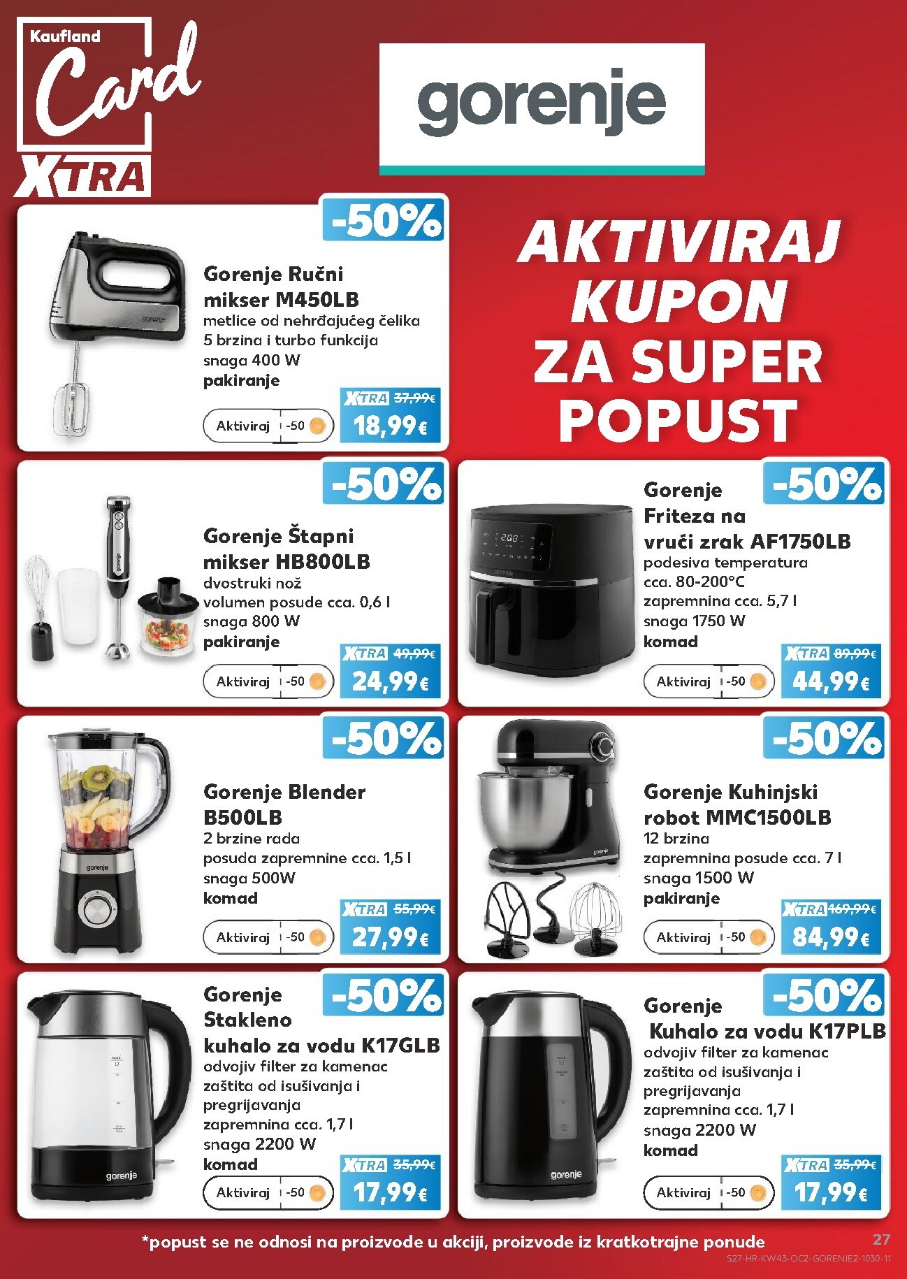 kaufland - Novi Kaufland - Neprehrambenih proizvoda katalog od srijede, 21.10.2026 do utorka, 27.10.2026 - page: 27