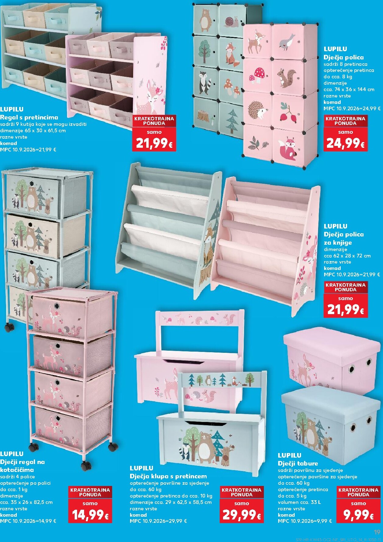 kaufland - Novi Kaufland - Neprehrambenih proizvoda katalog od srijede, 21.10.2026 do utorka, 27.10.2026 - page: 19