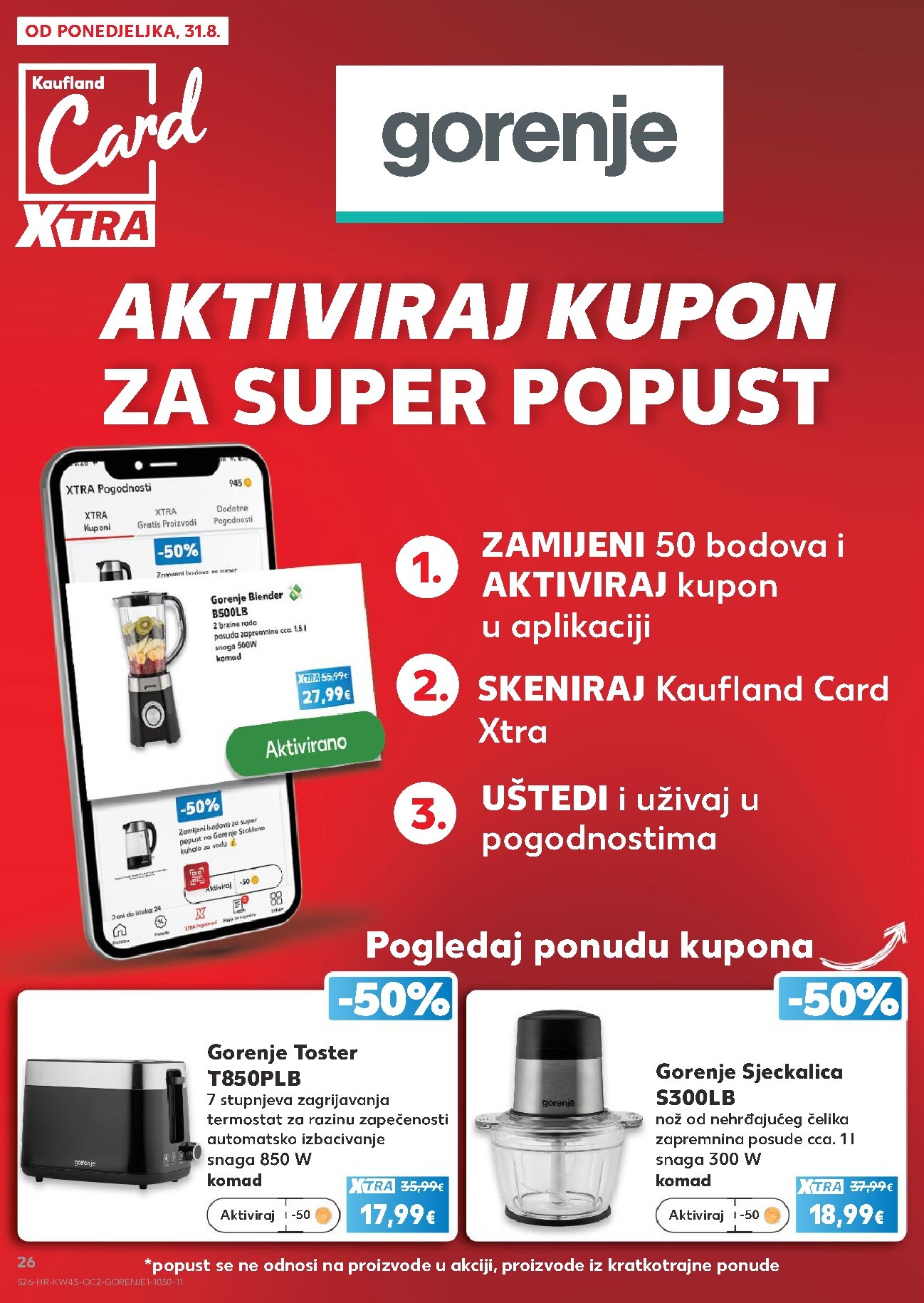 kaufland - Novi Kaufland - Neprehrambenih proizvoda katalog od srijede, 21.10.2026 do utorka, 27.10.2026 - page: 26