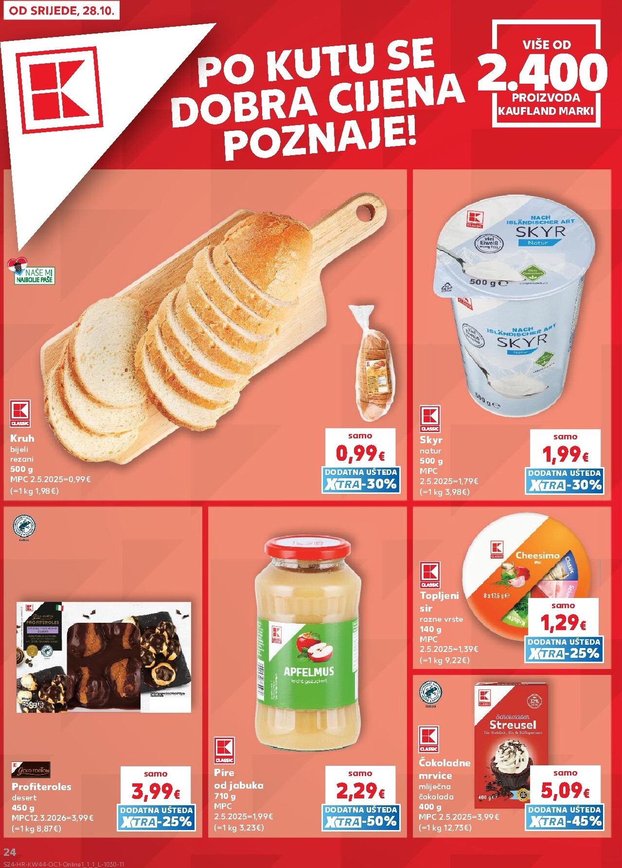 kaufland - Novi Kaufland - Ti si naš broj 1 katalog od srijede, 28.10.2026 do utorka, 03.11.2026 - page: 24