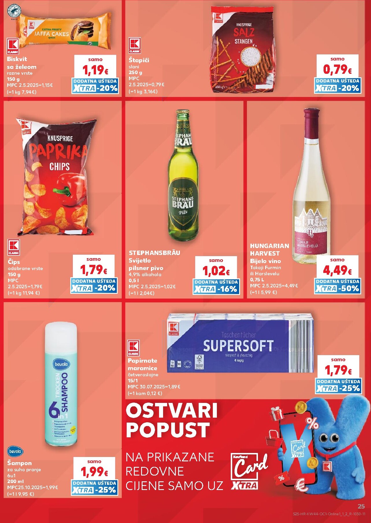 kaufland - Novi Kaufland - Ti si naš broj 1 katalog od srijede, 28.10.2026 do utorka, 03.11.2026 - page: 25