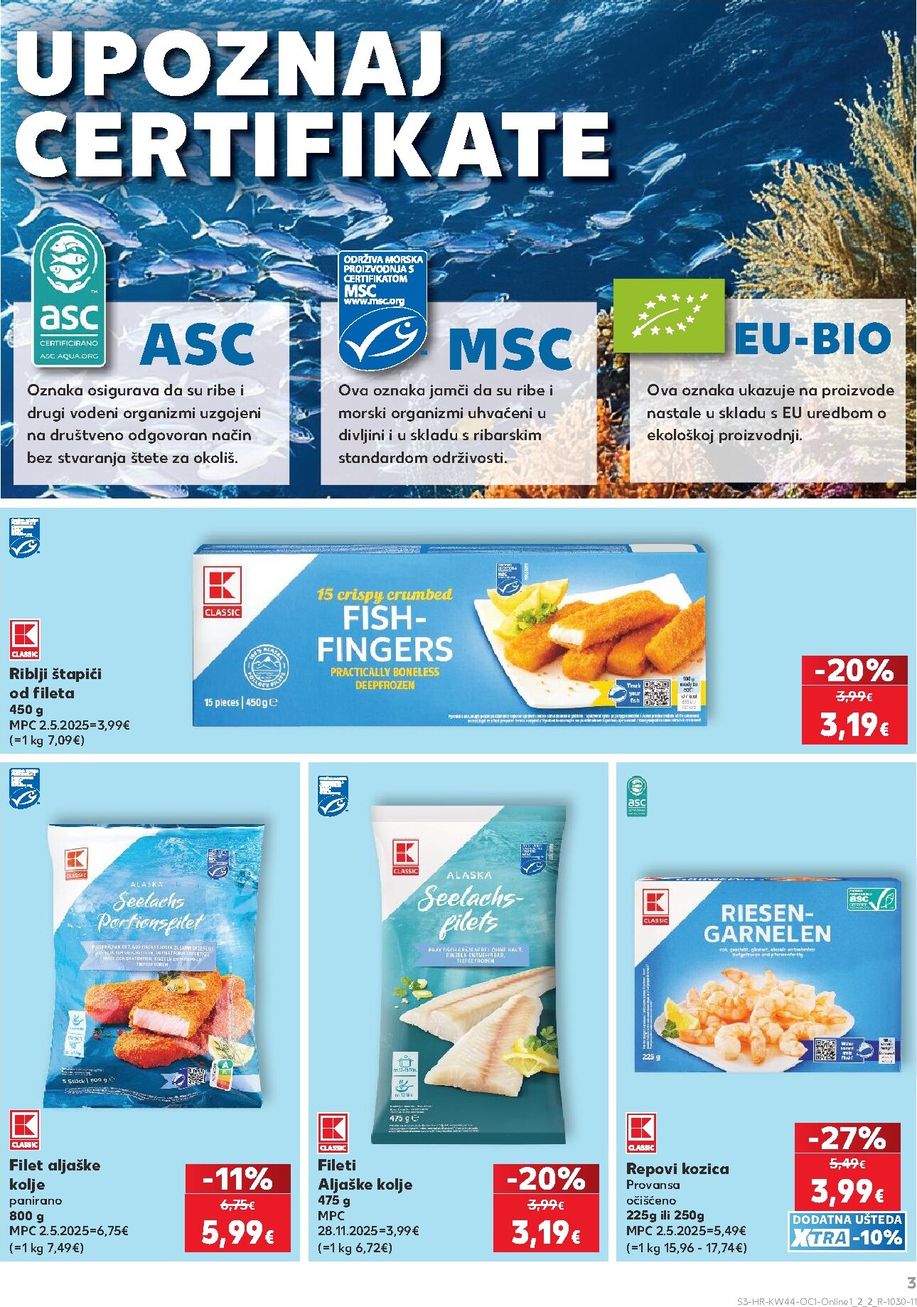 kaufland - Novi Kaufland - Ti si naš broj 1 katalog od srijede, 28.10.2026 do utorka, 03.11.2026 - page: 3