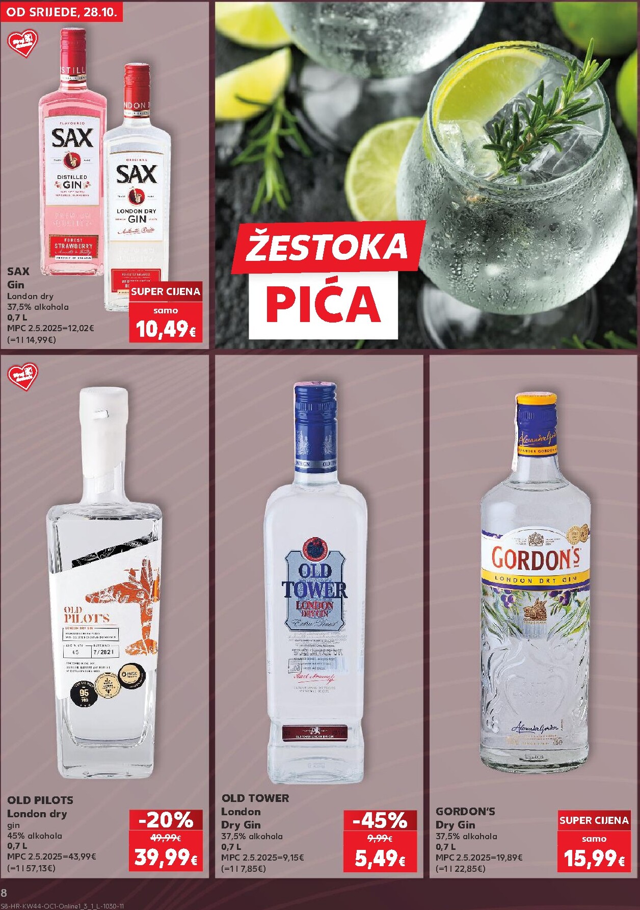 kaufland - Novi Kaufland - Ti si naš broj 1 katalog od srijede, 28.10.2026 do utorka, 03.11.2026 - page: 8