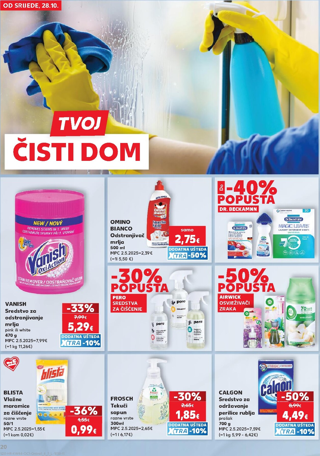 kaufland - Novi Kaufland - Ti si naš broj 1 katalog od srijede, 28.10.2026 do utorka, 03.11.2026 - page: 20
