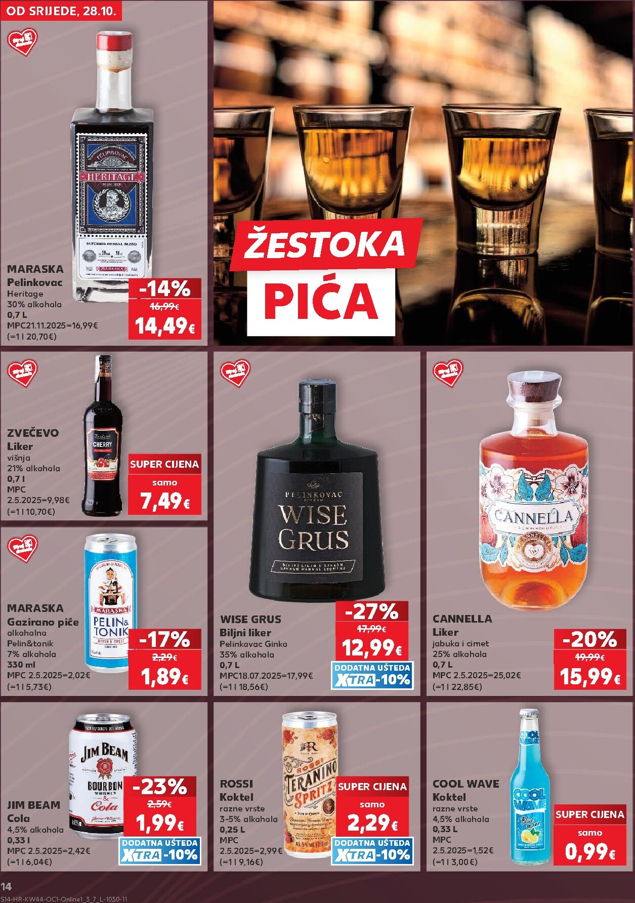 kaufland - Novi Kaufland - Ti si naš broj 1 katalog od srijede, 28.10.2026 do utorka, 03.11.2026 - page: 14