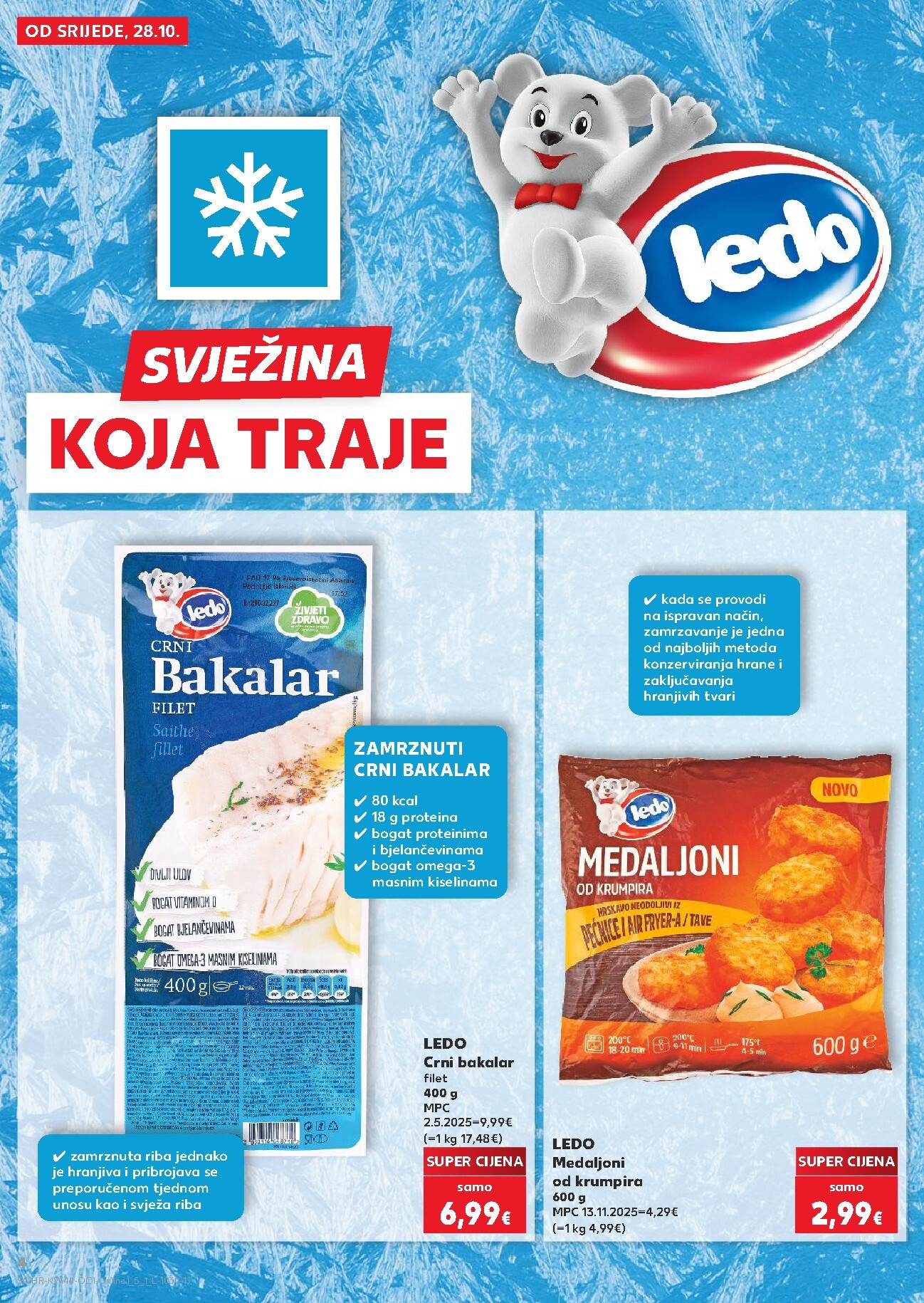 kaufland - Novi Kaufland - Ti si naš broj 1 katalog od srijede, 28.10.2026 do utorka, 03.11.2026 - page: 4