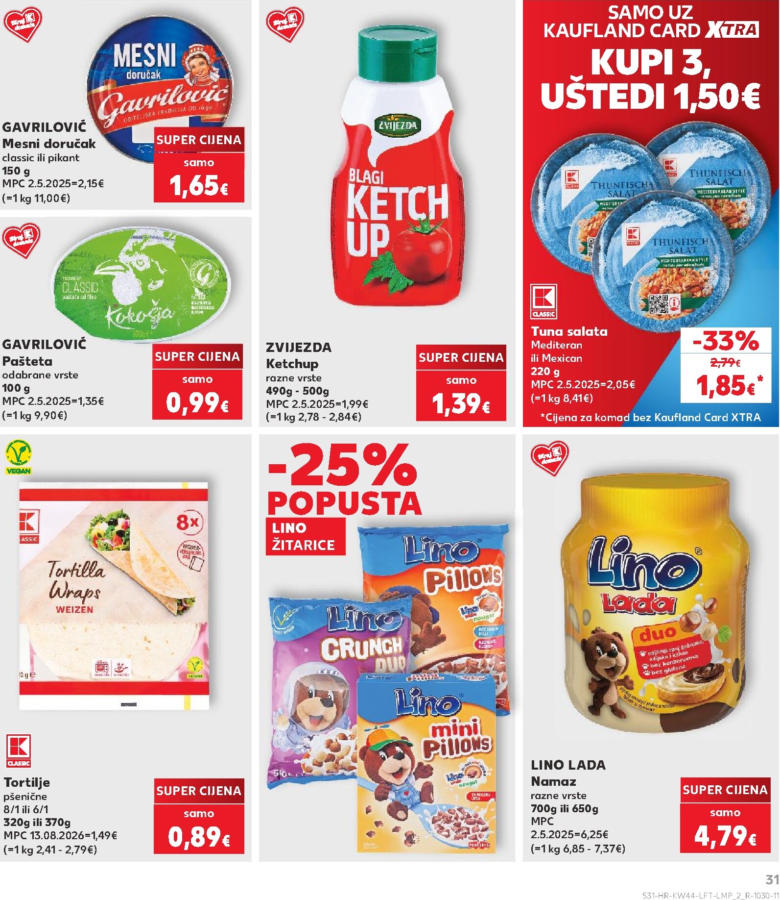 kaufland - Novi Kaufland katalog od srijede, 28.10.2026 do utorka, 03.11.2026 - page: 31
