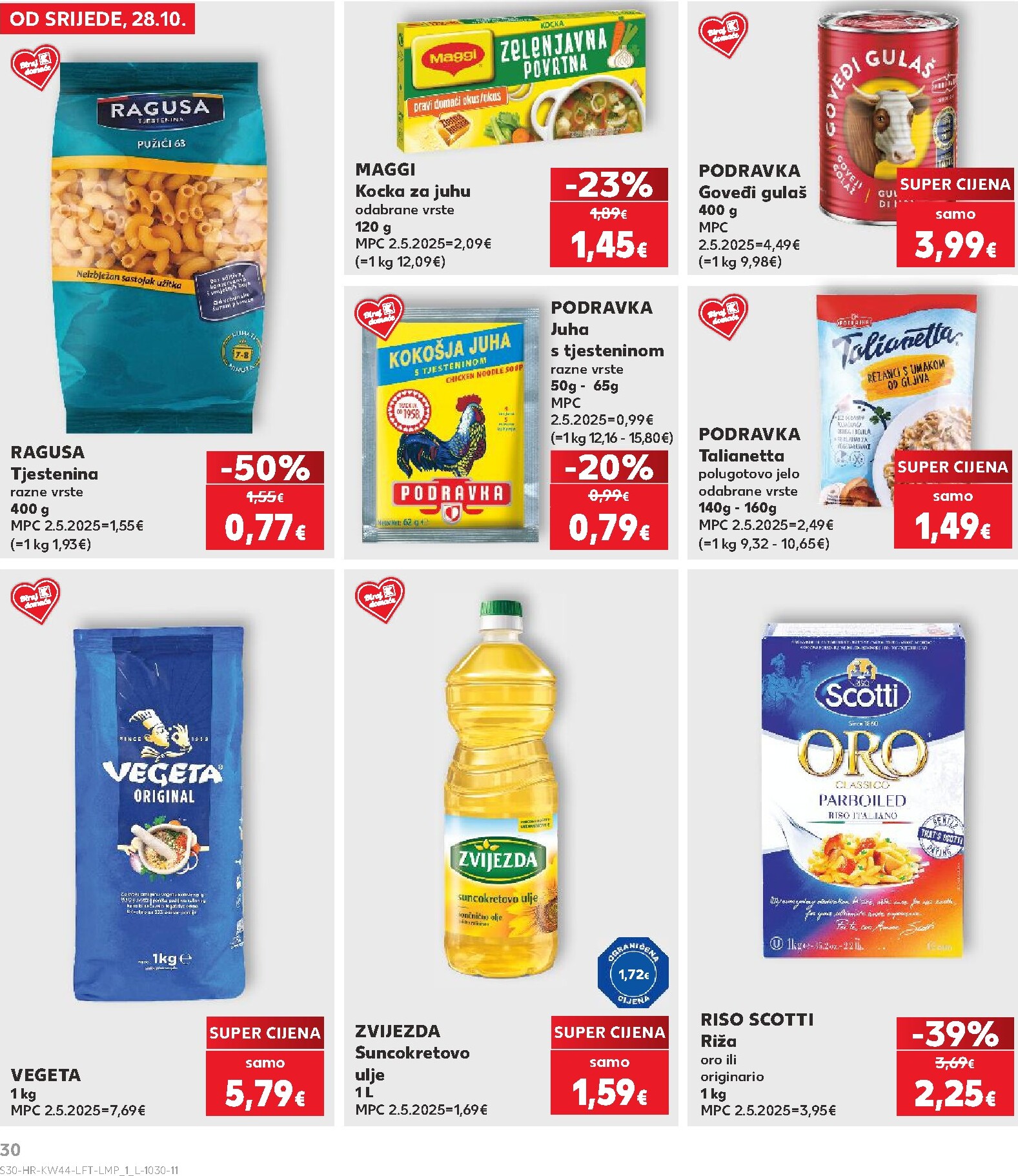 kaufland - Novi Kaufland katalog od srijede, 28.10.2026 do utorka, 03.11.2026 - page: 30