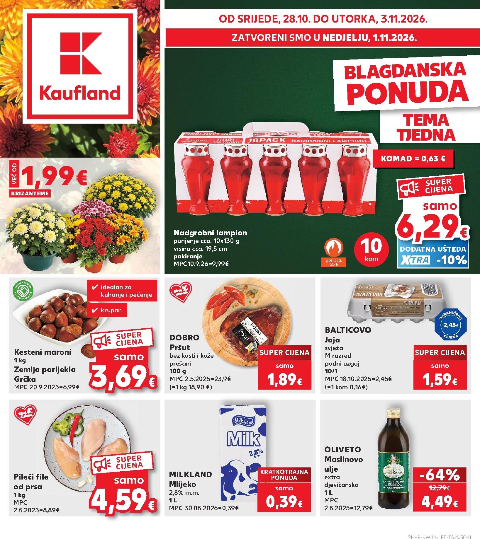 kaufland - Novi Kaufland katalog od srijede, 28.10.2026 do utorka, 03.11.2026