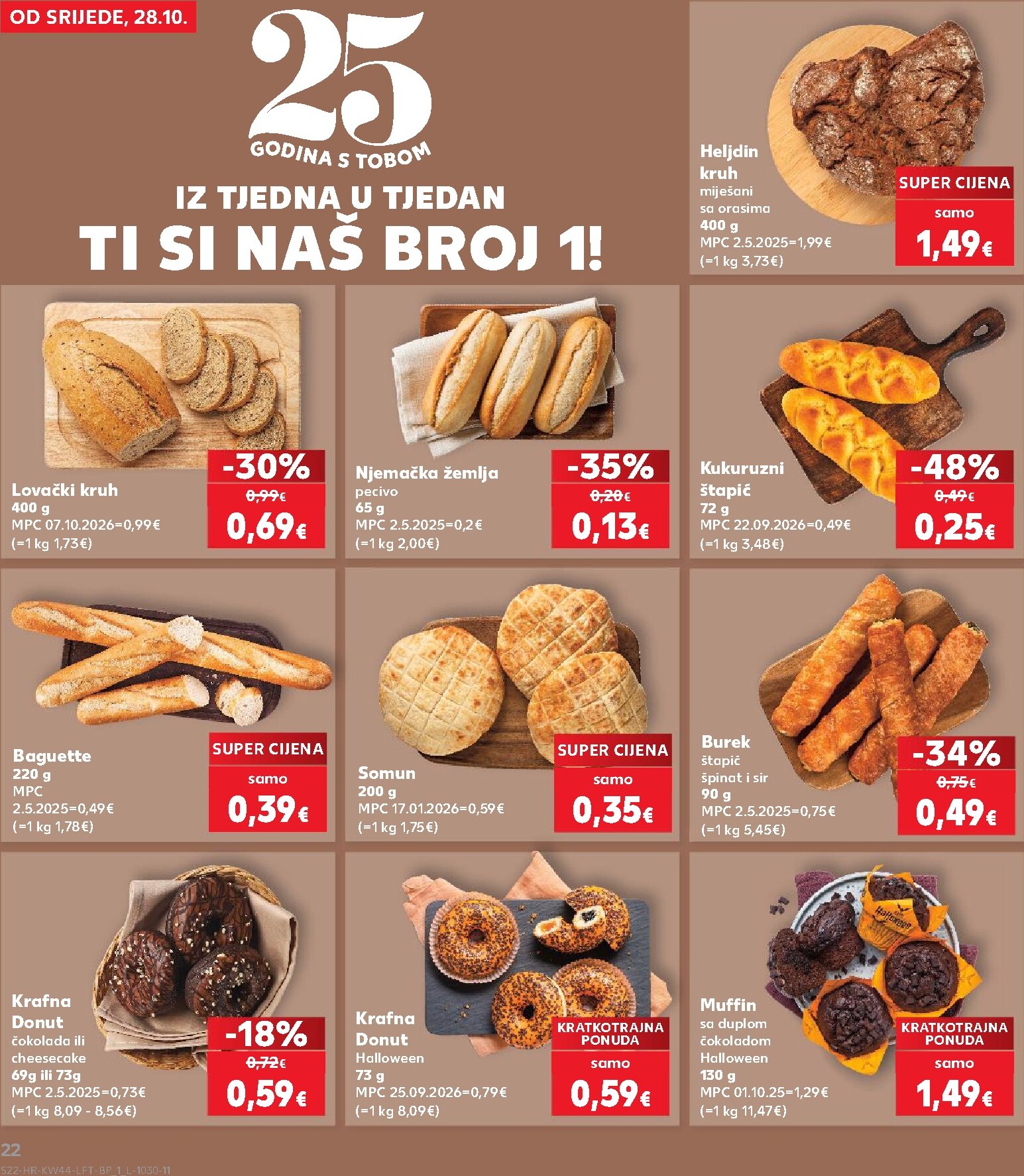 kaufland - Novi Kaufland katalog od srijede, 28.10.2026 do utorka, 03.11.2026 - page: 22