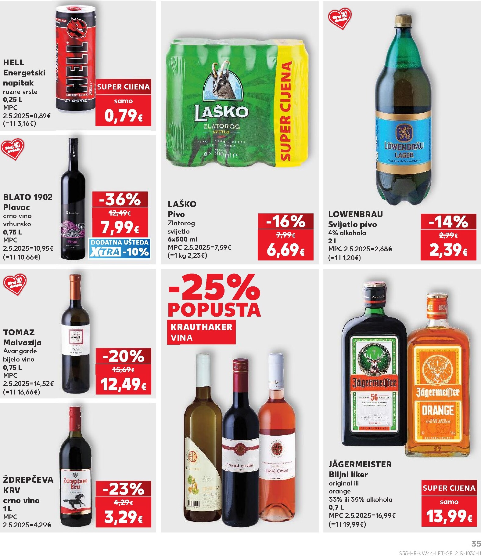 kaufland - Novi Kaufland katalog od srijede, 28.10.2026 do utorka, 03.11.2026 - page: 35