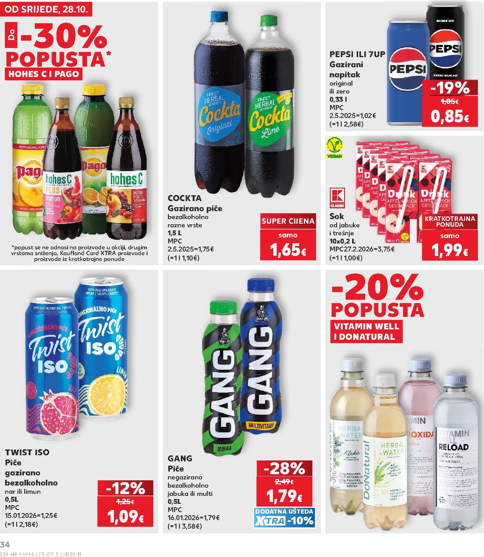 kaufland - Novi Kaufland katalog od srijede, 28.10.2026 do utorka, 03.11.2026 - page: 34