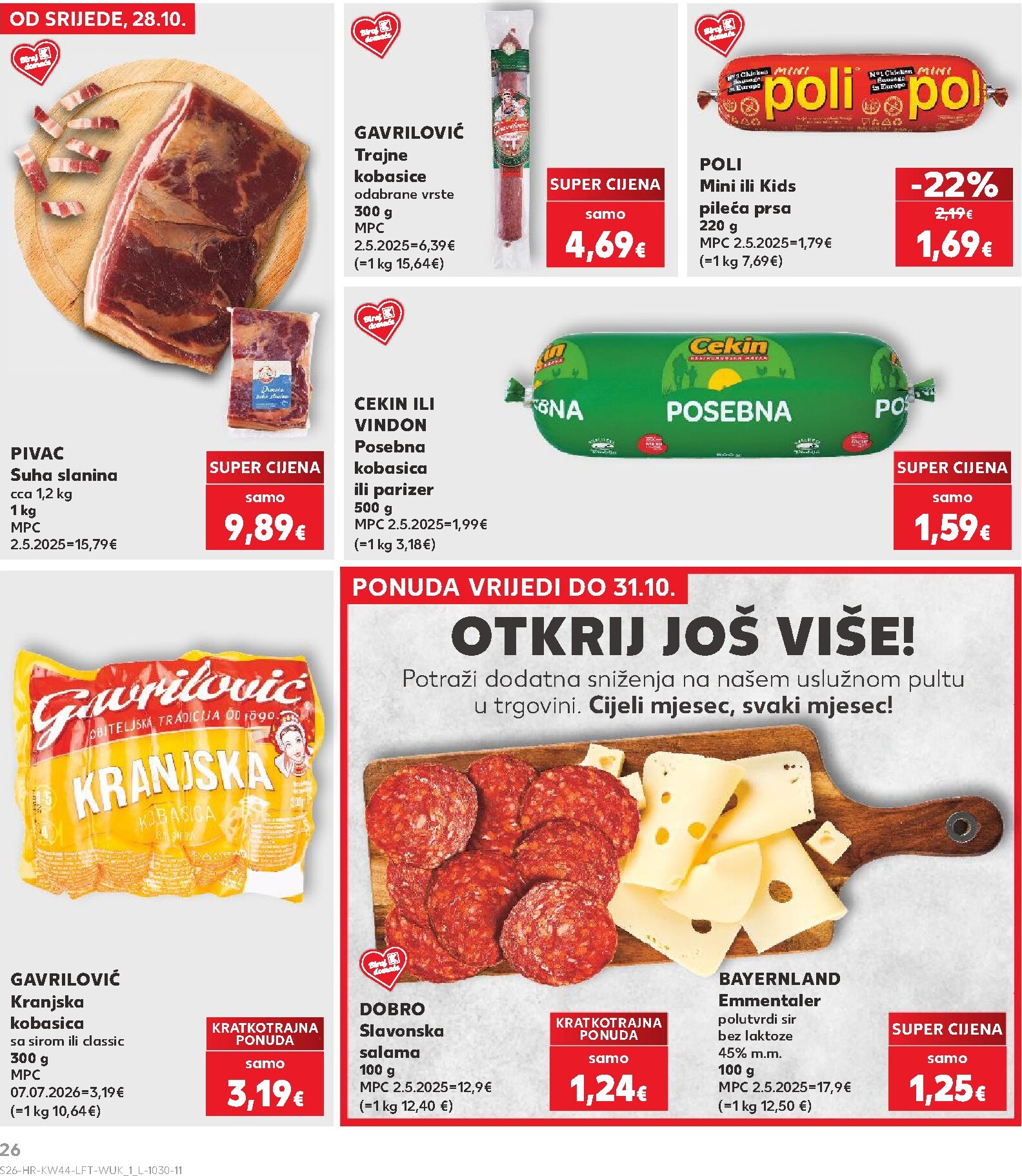 kaufland - Novi Kaufland katalog od srijede, 28.10.2026 do utorka, 03.11.2026 - page: 26