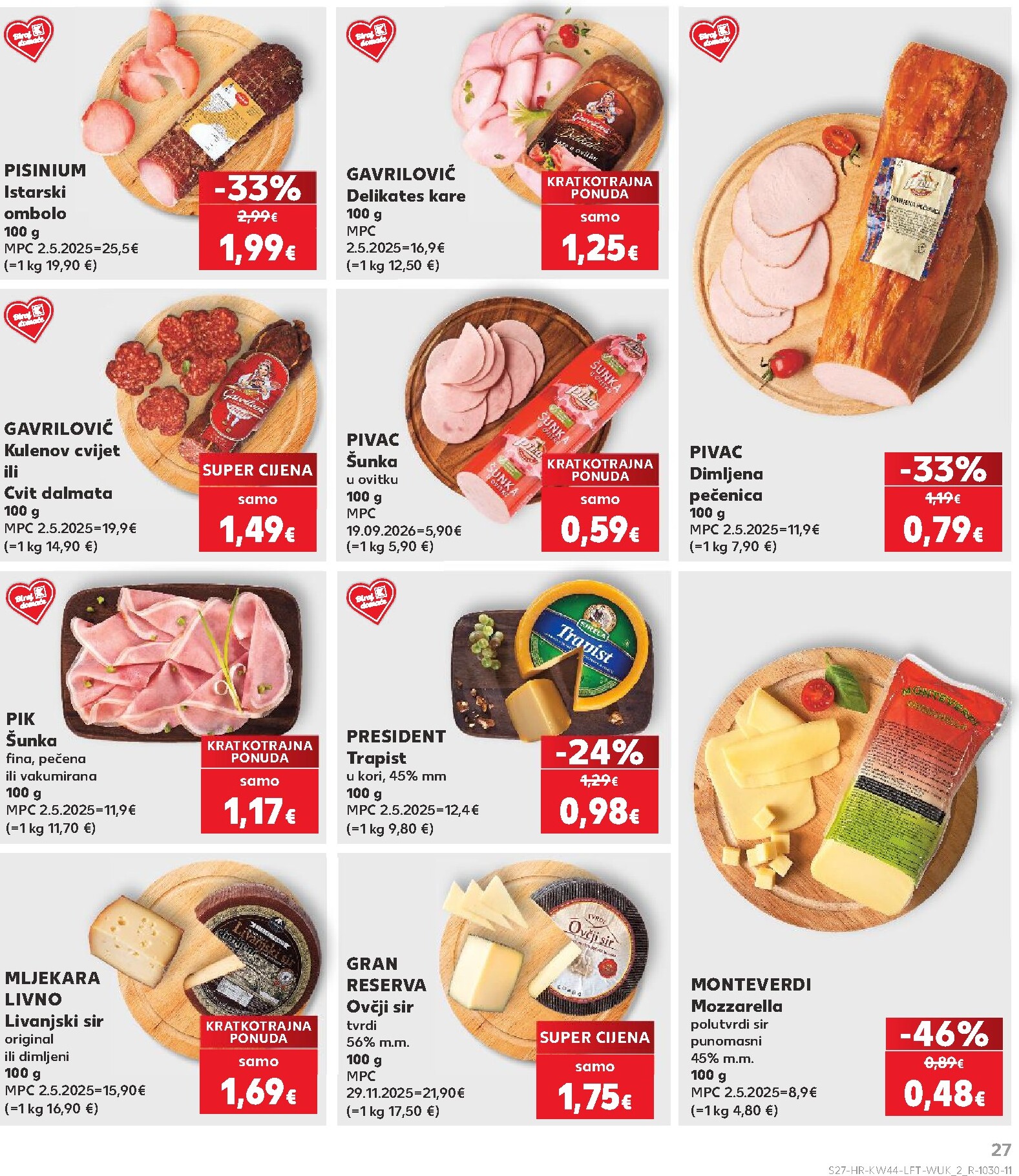 kaufland - Novi Kaufland katalog od srijede, 28.10.2026 do utorka, 03.11.2026 - page: 27