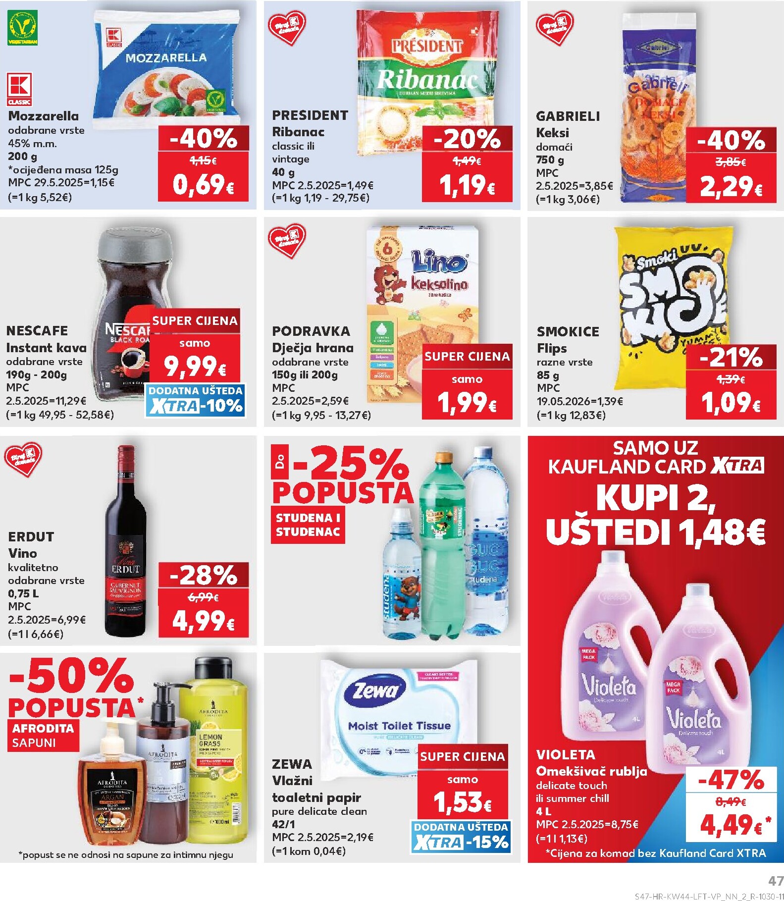 kaufland - Novi Kaufland katalog od srijede, 28.10.2026 do utorka, 03.11.2026 - page: 47