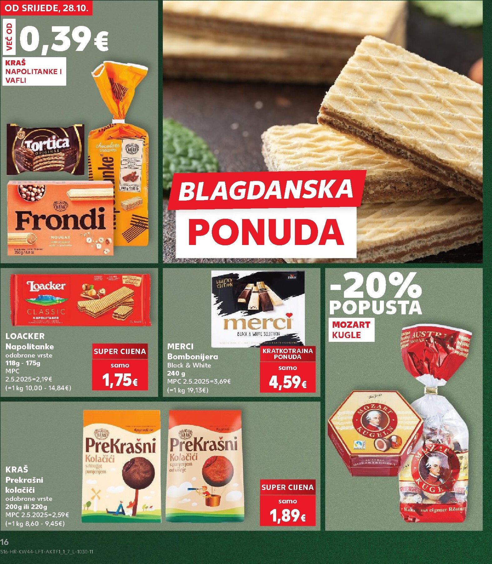 kaufland - Novi Kaufland katalog od srijede, 28.10.2026 do utorka, 03.11.2026 - page: 16