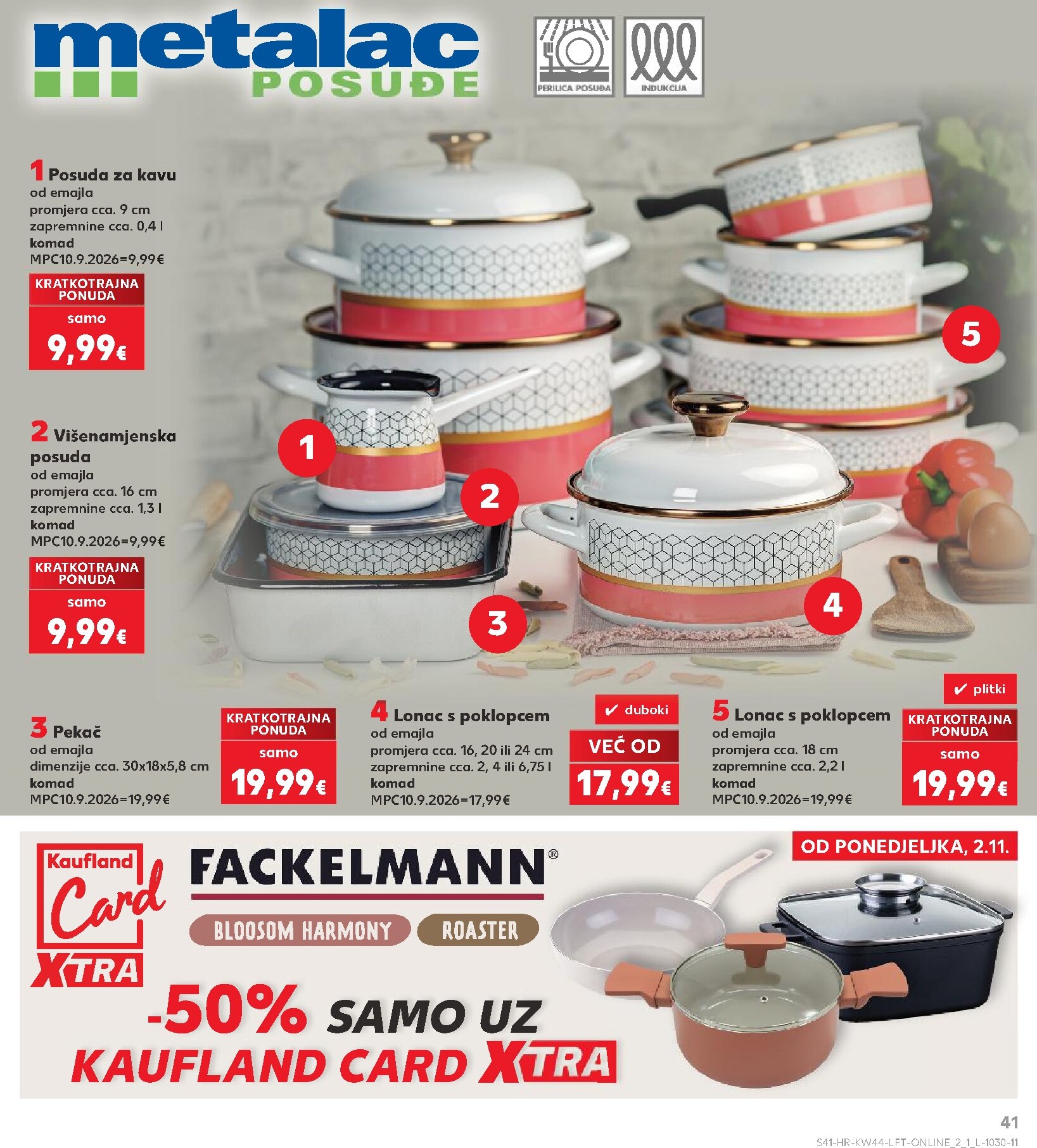 kaufland - Novi Kaufland katalog od srijede, 28.10.2026 do utorka, 03.11.2026 - page: 41