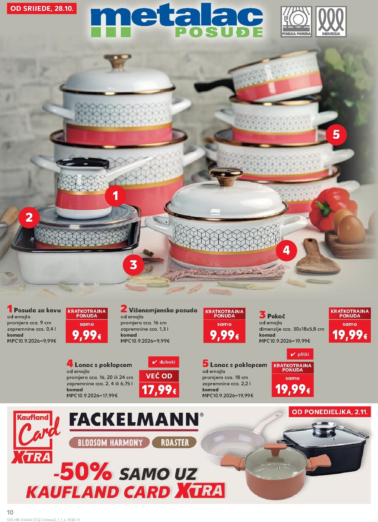 kaufland - Novi Kaufland - Neprehrambenih proizvoda katalog od srijede, 28.10.2026 do utorka, 03.11.2026 - page: 10