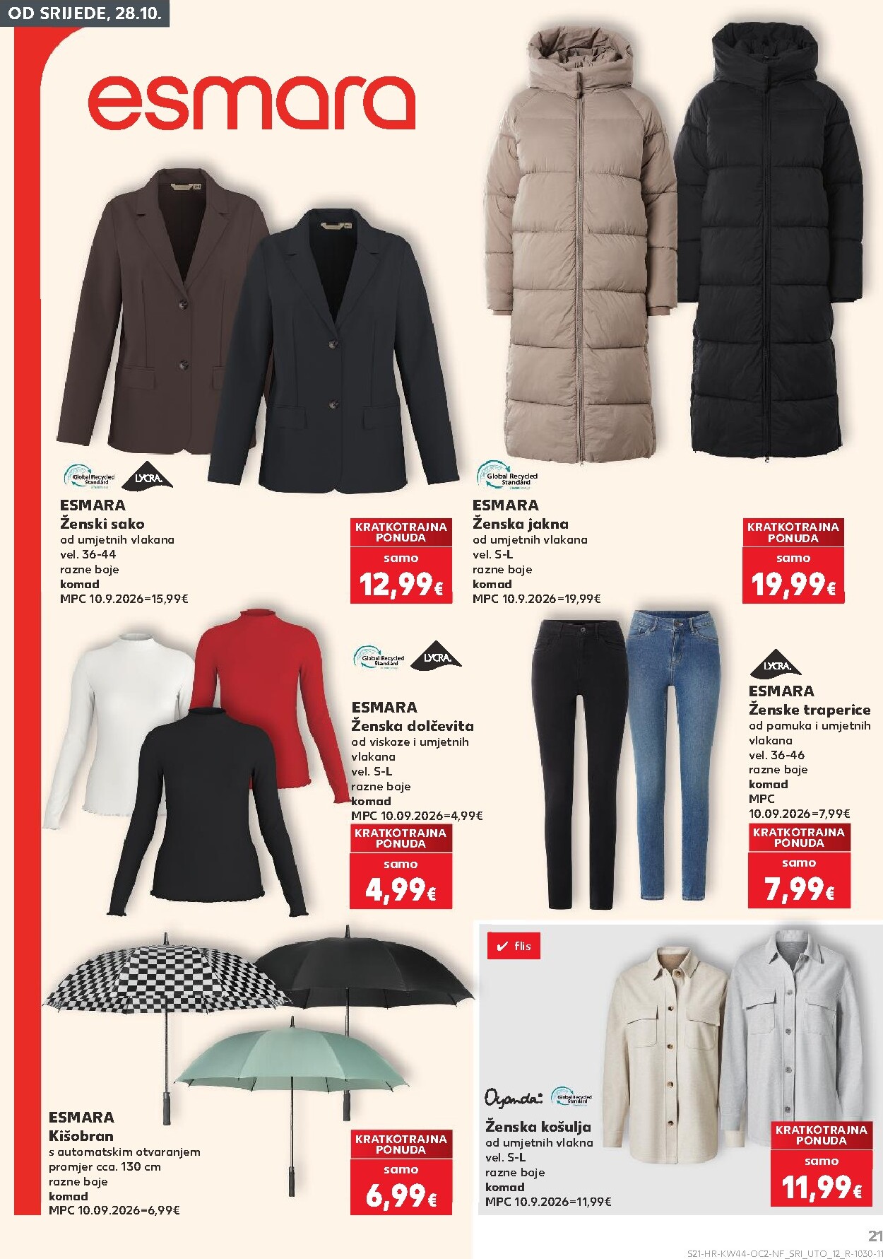 kaufland - Novi Kaufland - Neprehrambenih proizvoda katalog od srijede, 28.10.2026 do utorka, 03.11.2026 - page: 21