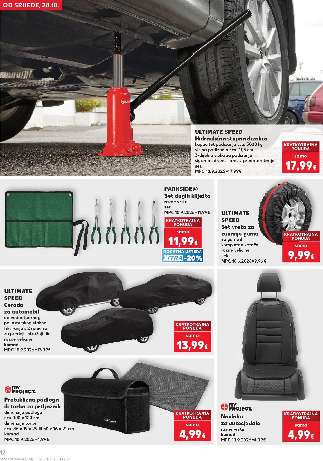 kaufland - Novi Kaufland - Neprehrambenih proizvoda katalog od srijede, 28.10.2026 do utorka, 03.11.2026 - page: 12