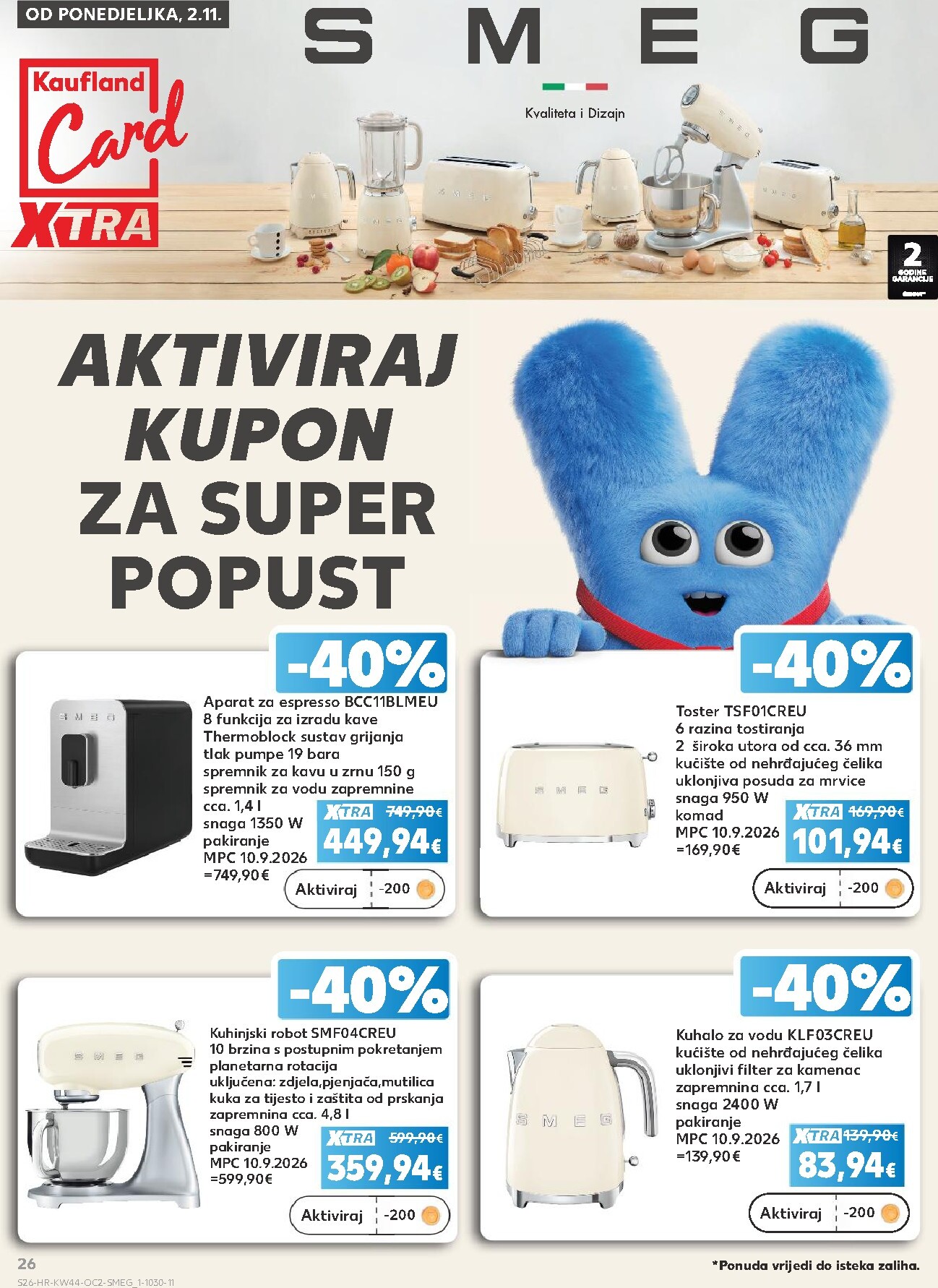 kaufland - Novi Kaufland - Neprehrambenih proizvoda katalog od srijede, 28.10.2026 do utorka, 03.11.2026 - page: 26
