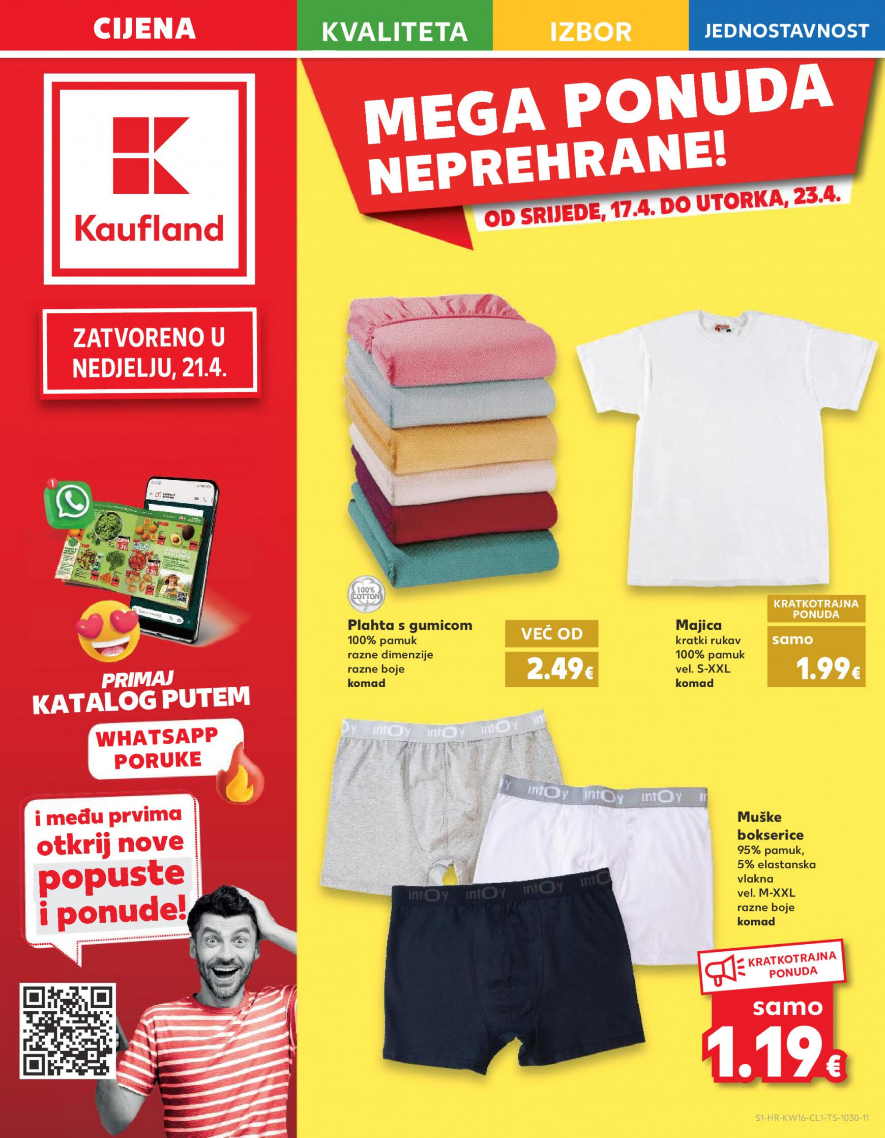 kaufland - Novi katalog Kaufland 17.04. - 23.04. - page: 1