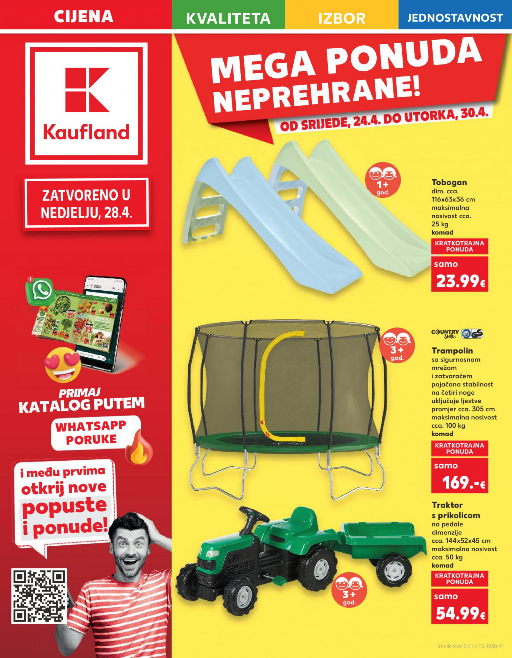 kaufland - Novi katalog Kaufland 24.04. - 30.04. - page: 1