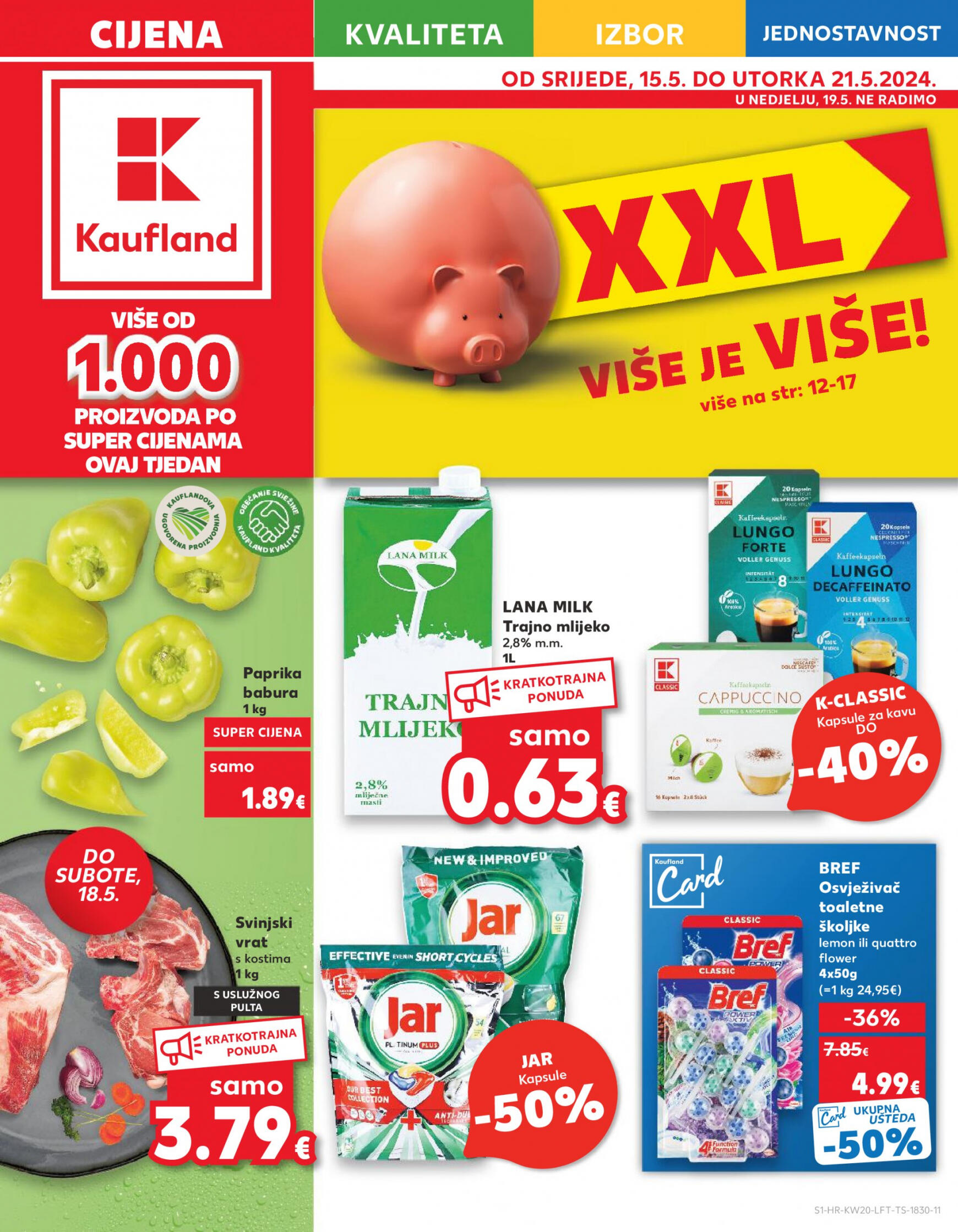 kaufland - Novi katalog Kaufland 15.05. - 21.05. - page: 1