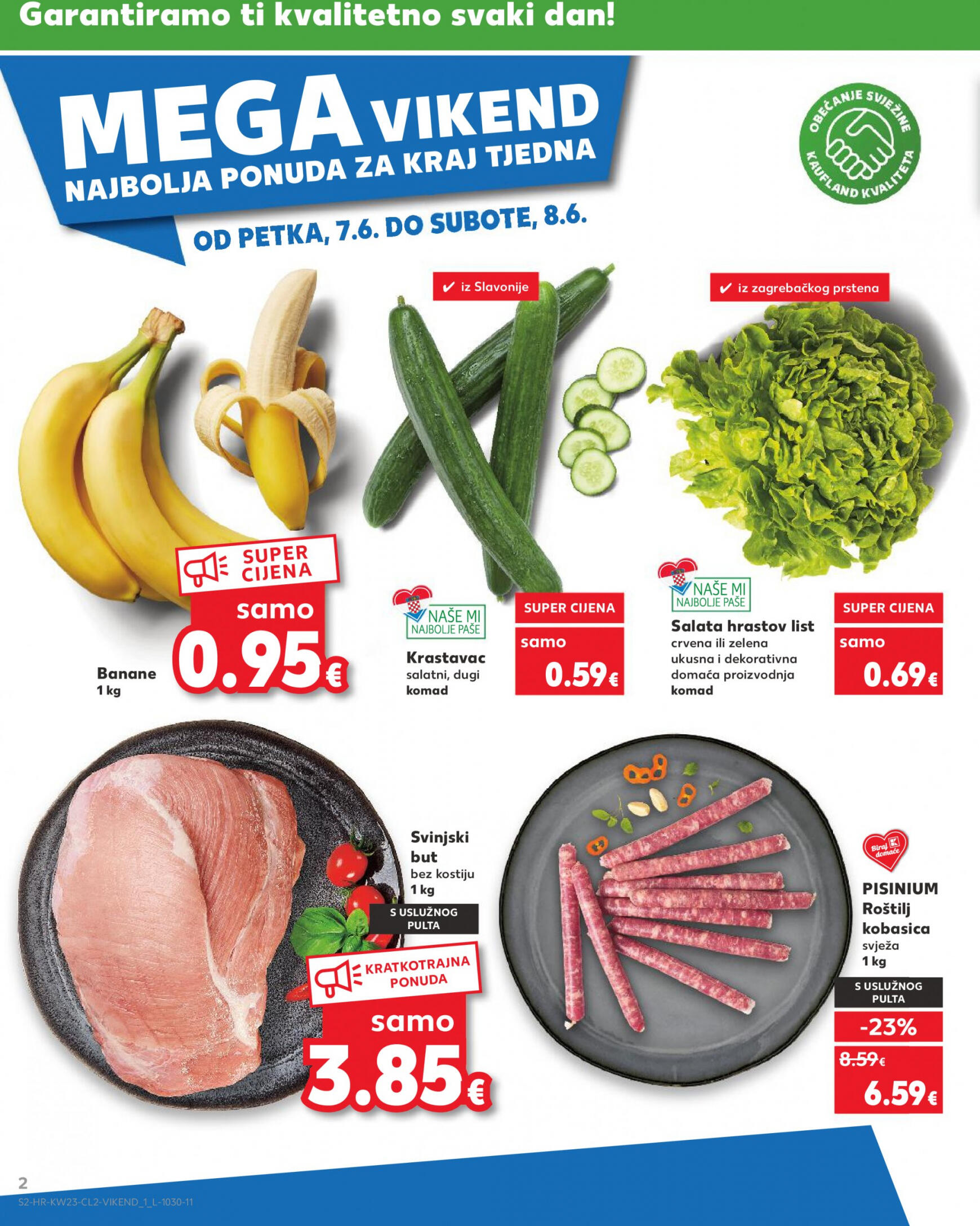 kaufland - Novi katalog Kaufland - Mega vikend 07.06. - 11.06. - page: 2