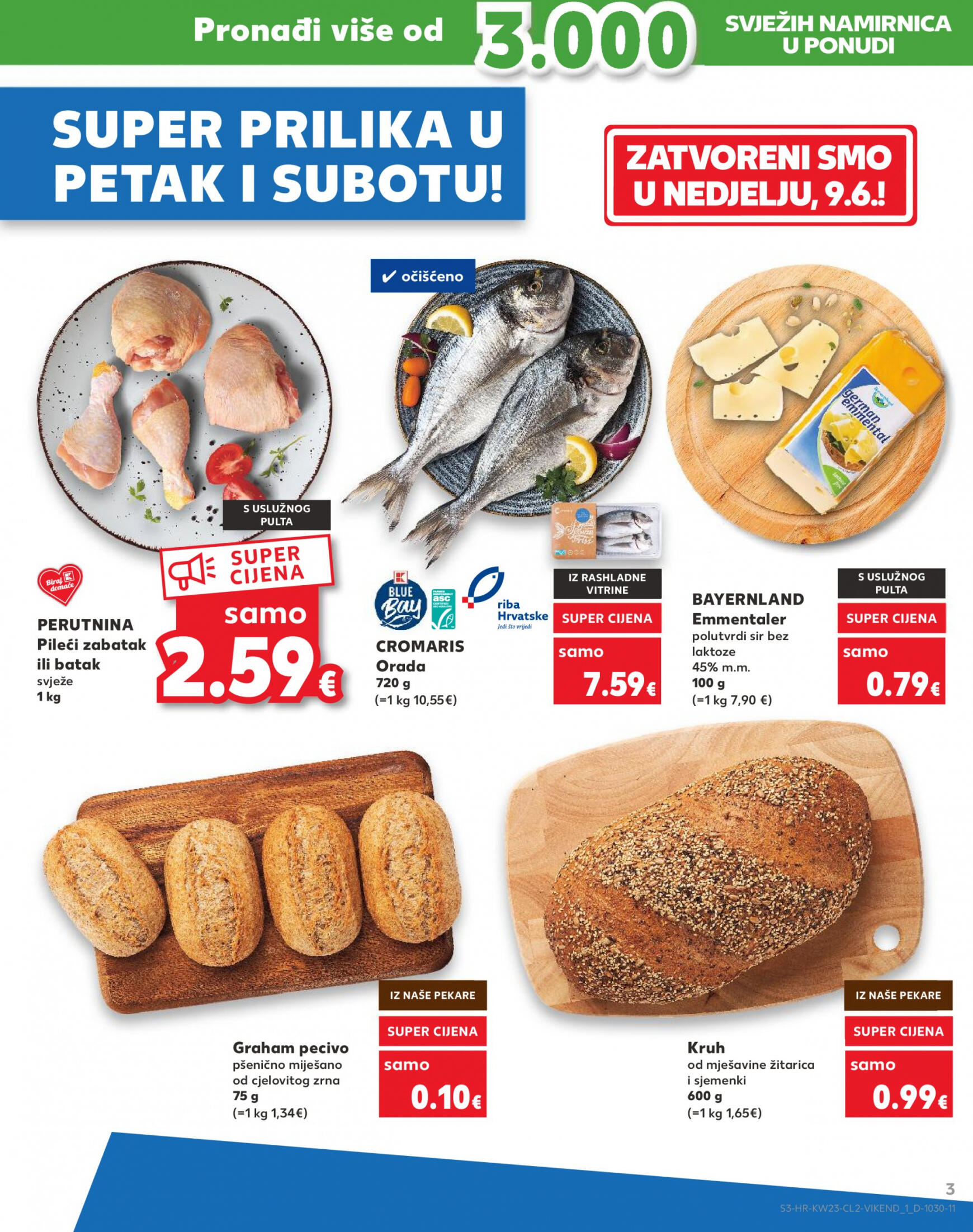 kaufland - Novi katalog Kaufland - Mega vikend 07.06. - 11.06. - page: 3