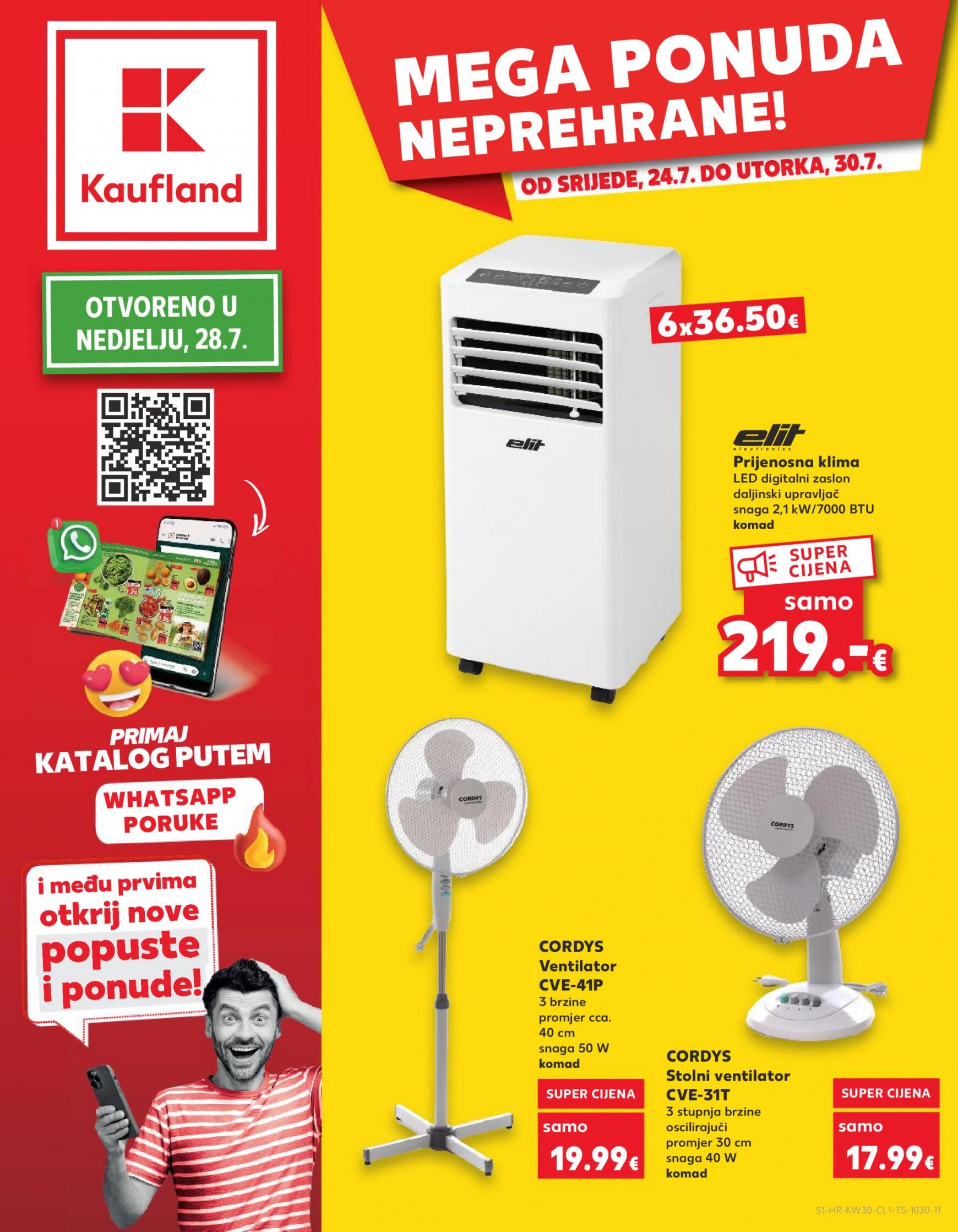 kaufland - Novi katalog Kaufland - Neprehrane 24.07. - 30.07.