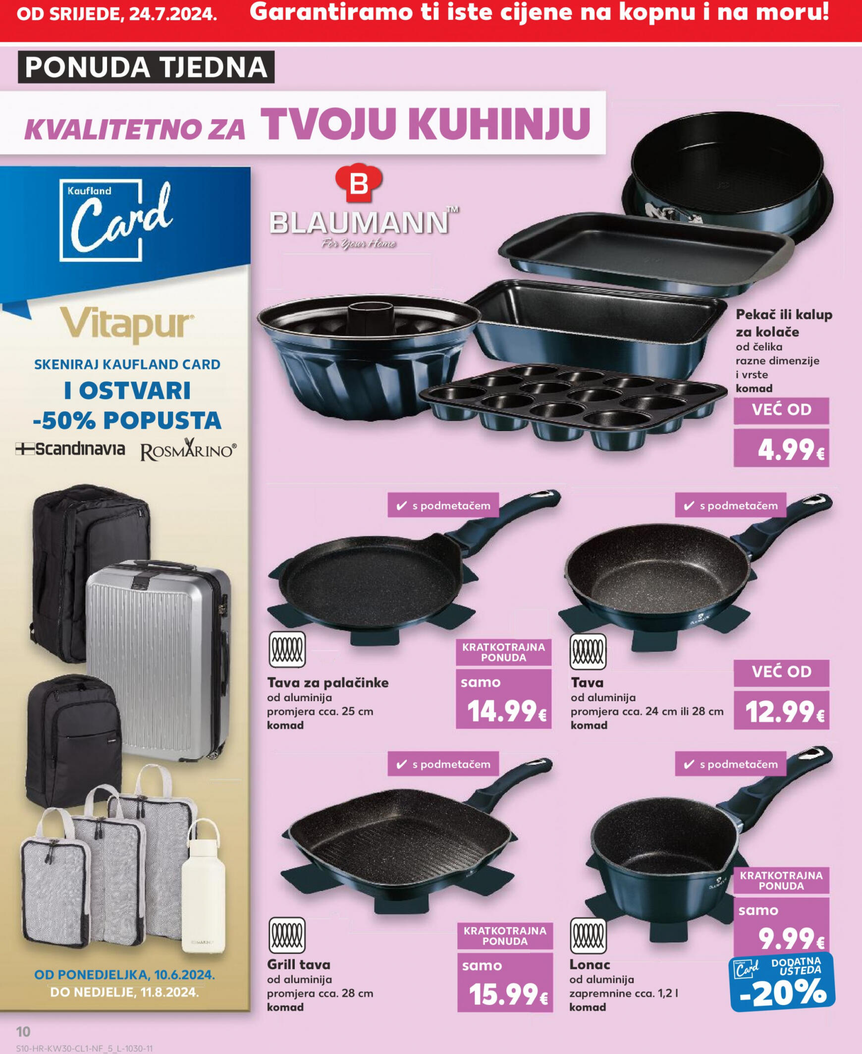 kaufland - Novi katalog Kaufland - Neprehrane 24.07. - 30.07. - page: 10