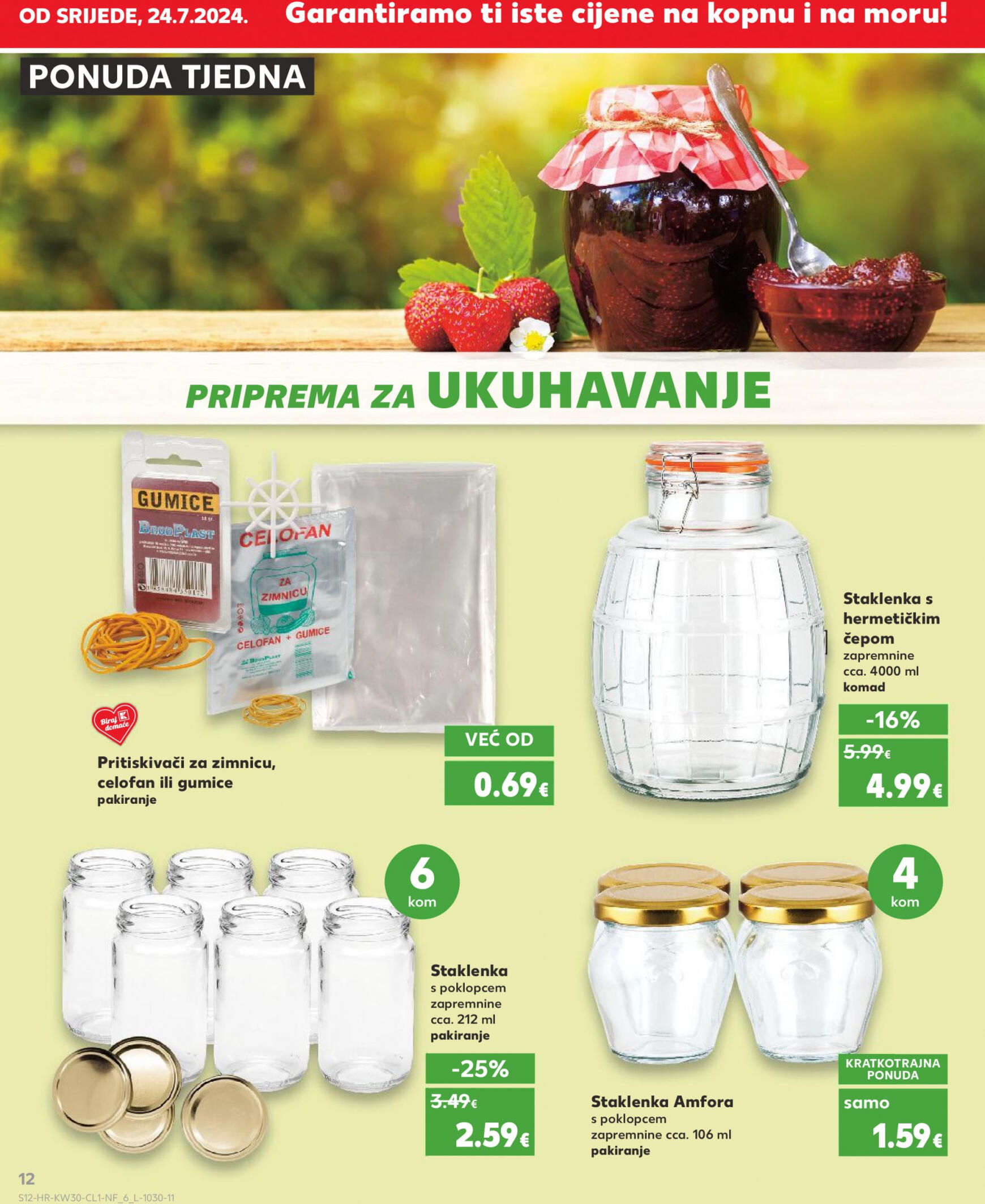 kaufland - Novi katalog Kaufland - Neprehrane 24.07. - 30.07. - page: 12