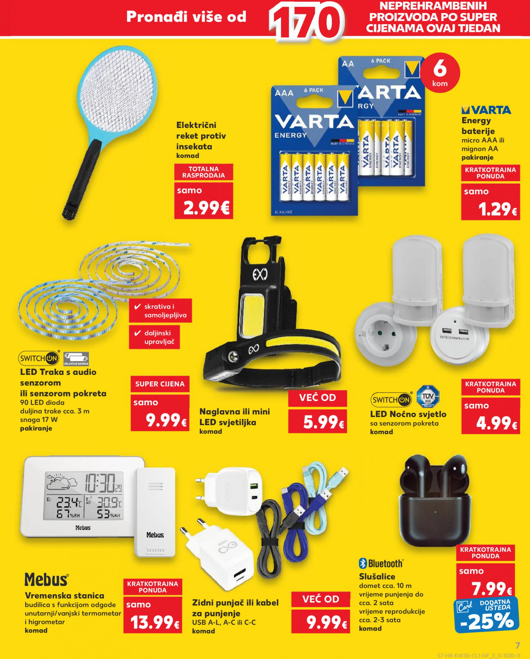 kaufland - Novi katalog Kaufland - Neprehrane 24.07. - 30.07. - page: 7