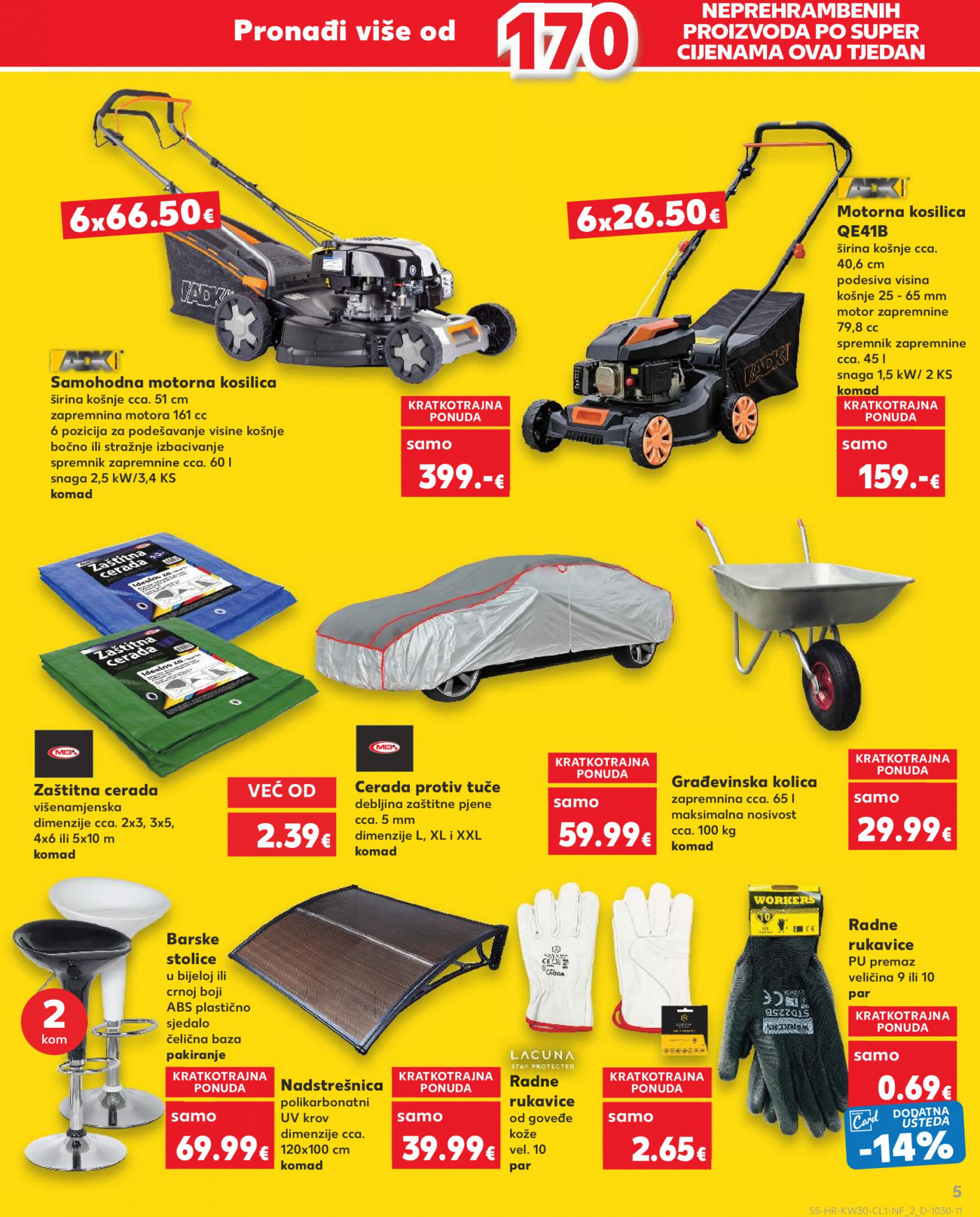 kaufland - Novi katalog Kaufland - Neprehrane 24.07. - 30.07. - page: 5