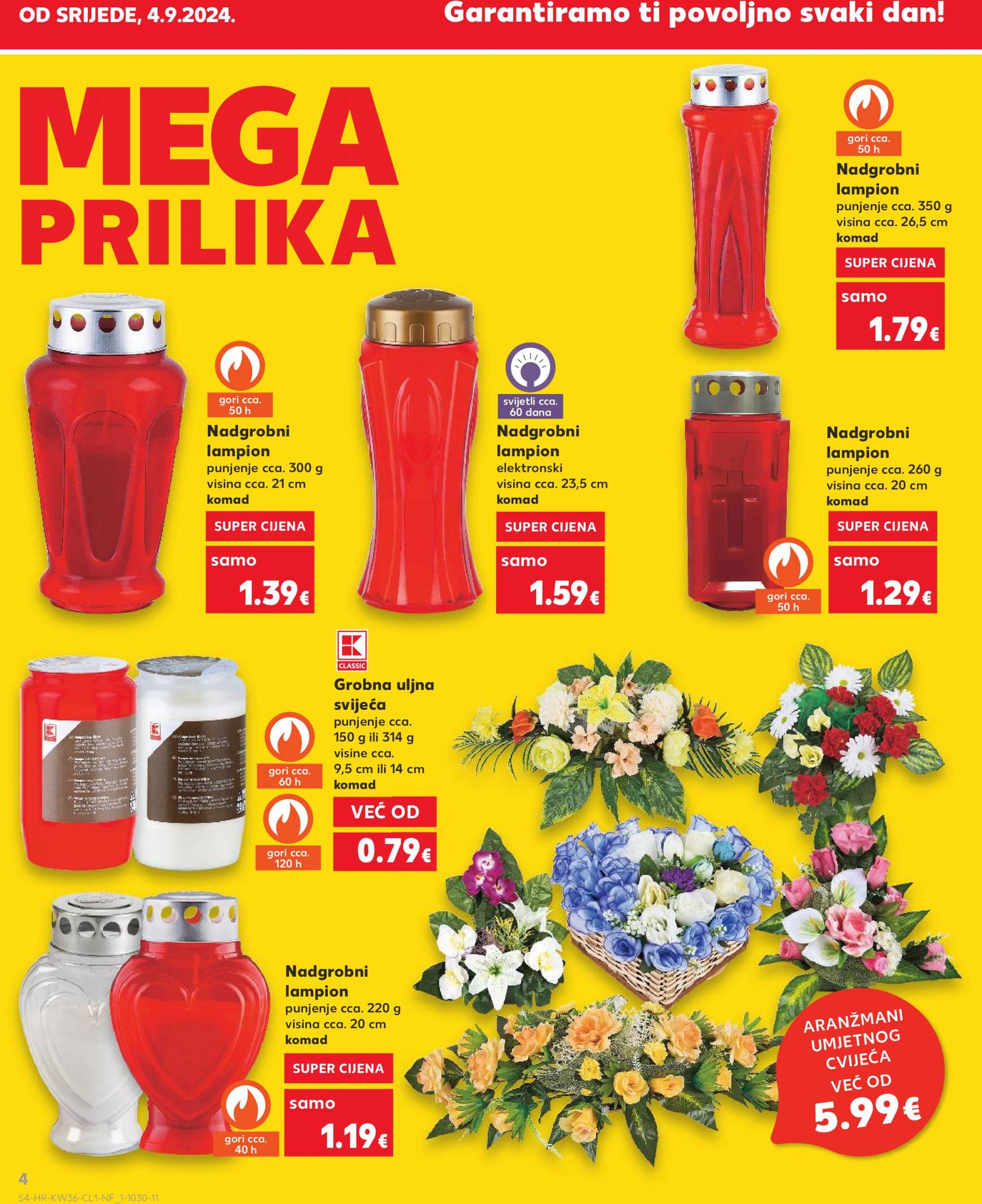 kaufland - Novi katalog Kaufland - Neprehrane 04.09. - 10.09. - page: 4