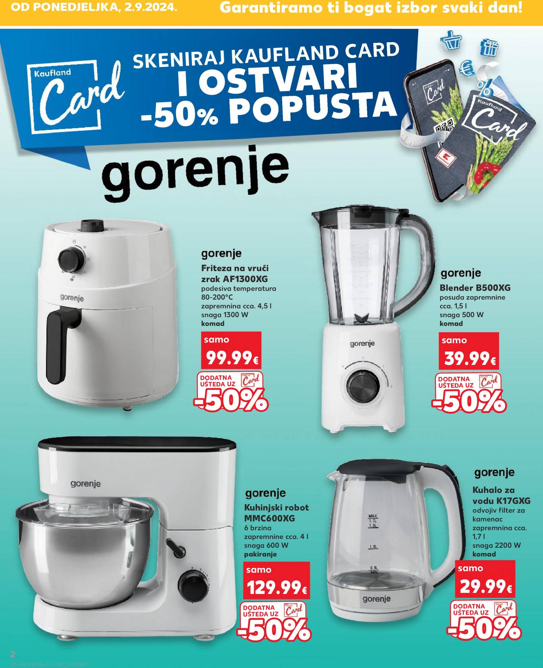 kaufland - Novi katalog Kaufland - Neprehrane 04.09. - 10.09. - page: 2