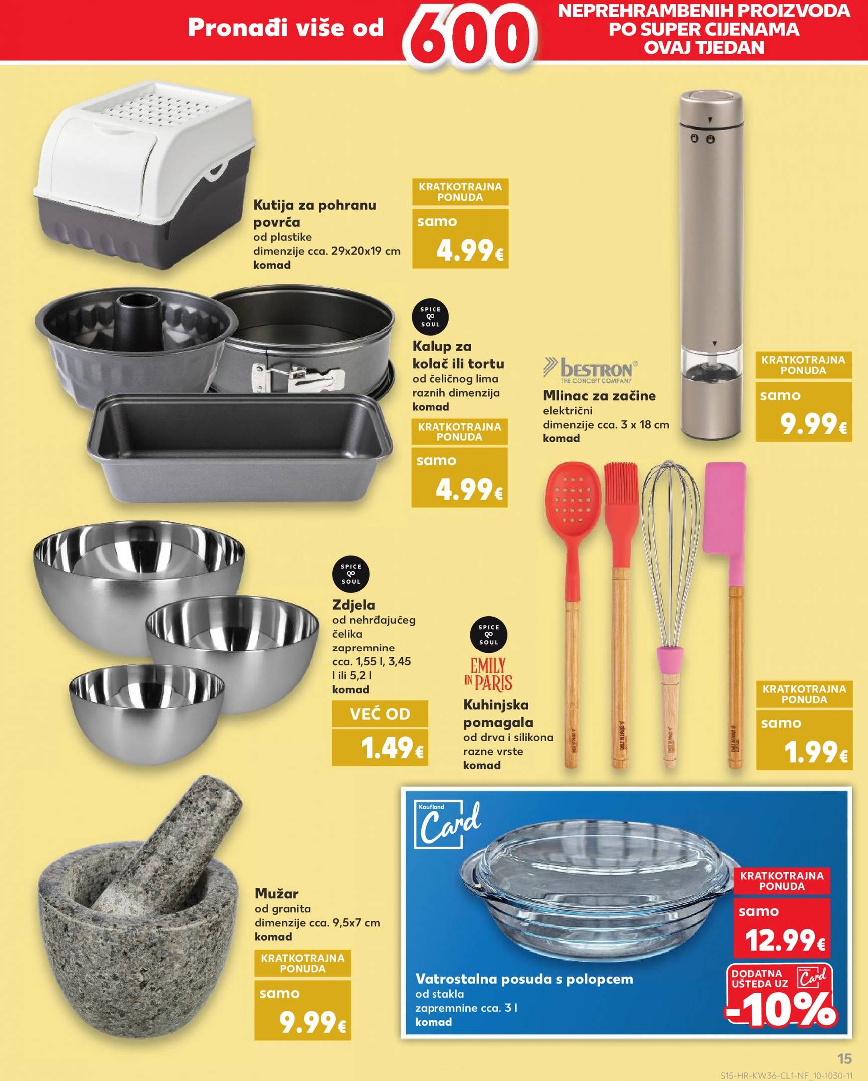 kaufland - Novi katalog Kaufland - Neprehrane 04.09. - 10.09. - page: 15