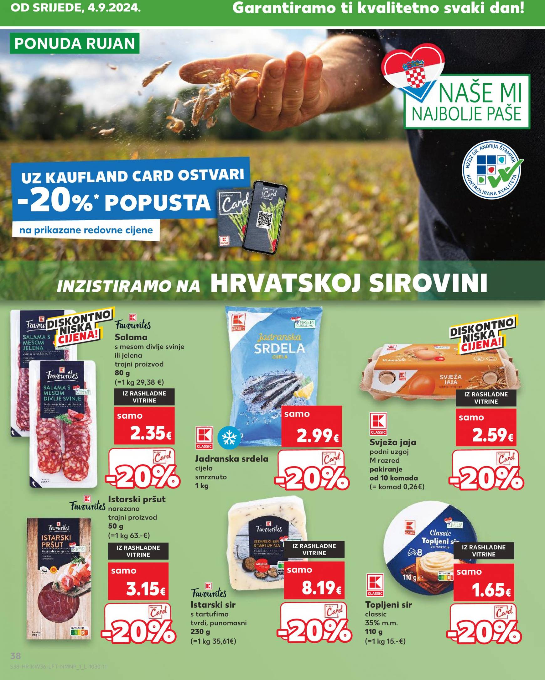 kaufland - Novi katalog Kaufland 04.09. - 10.09. - page: 38