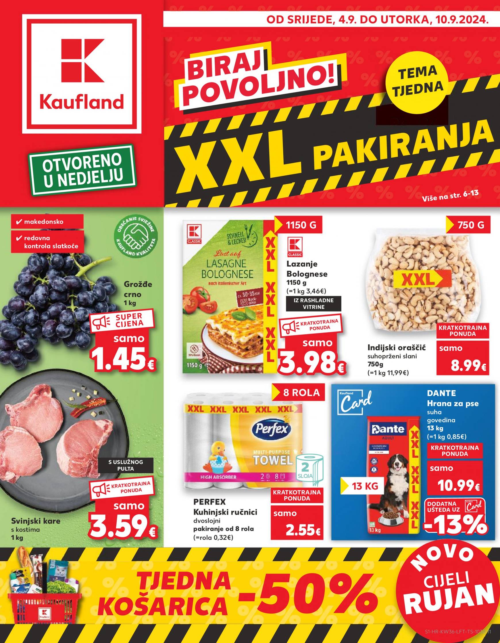 kaufland - Novi katalog Kaufland 04.09. - 10.09.