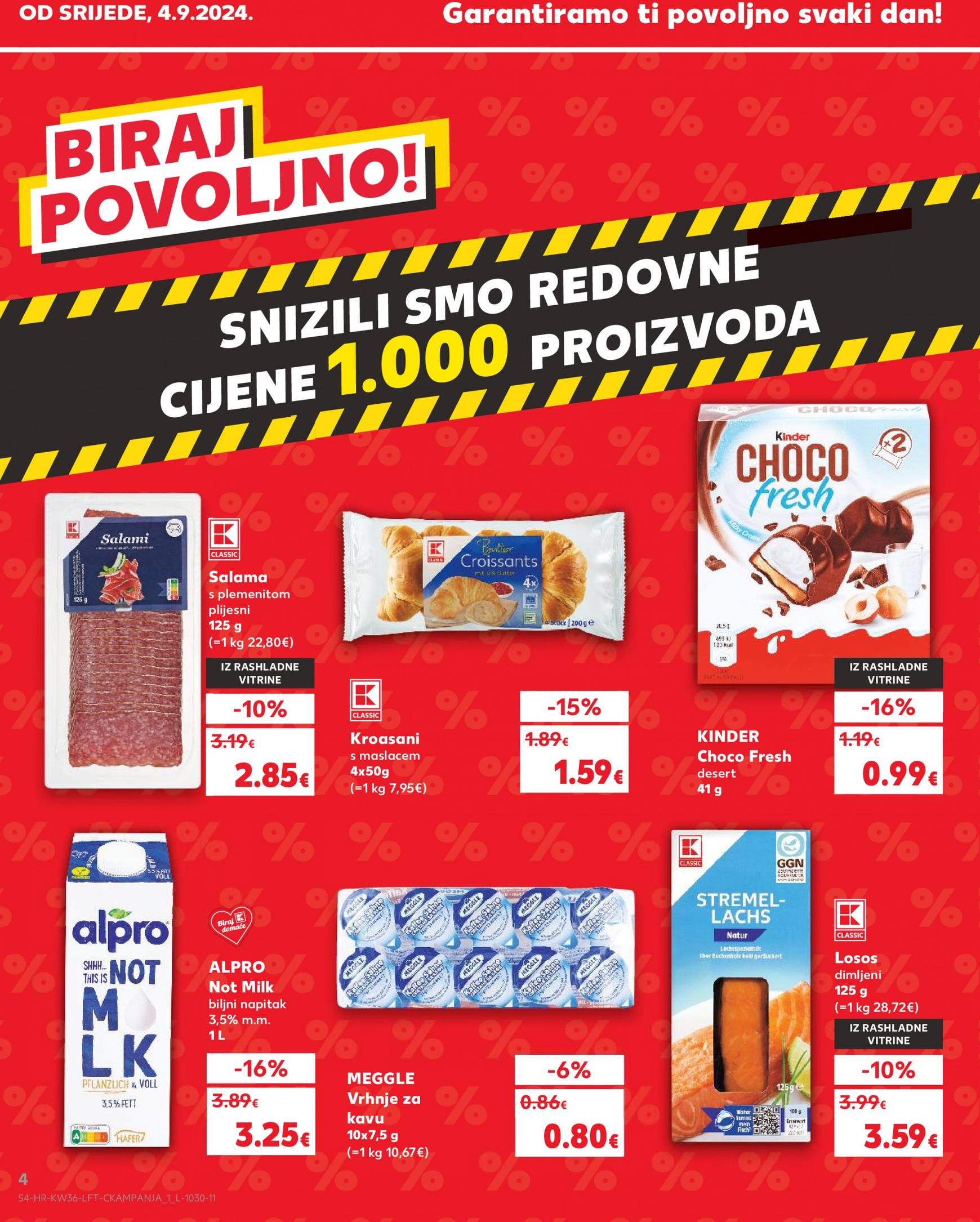 kaufland - Novi katalog Kaufland 04.09. - 10.09. - page: 4