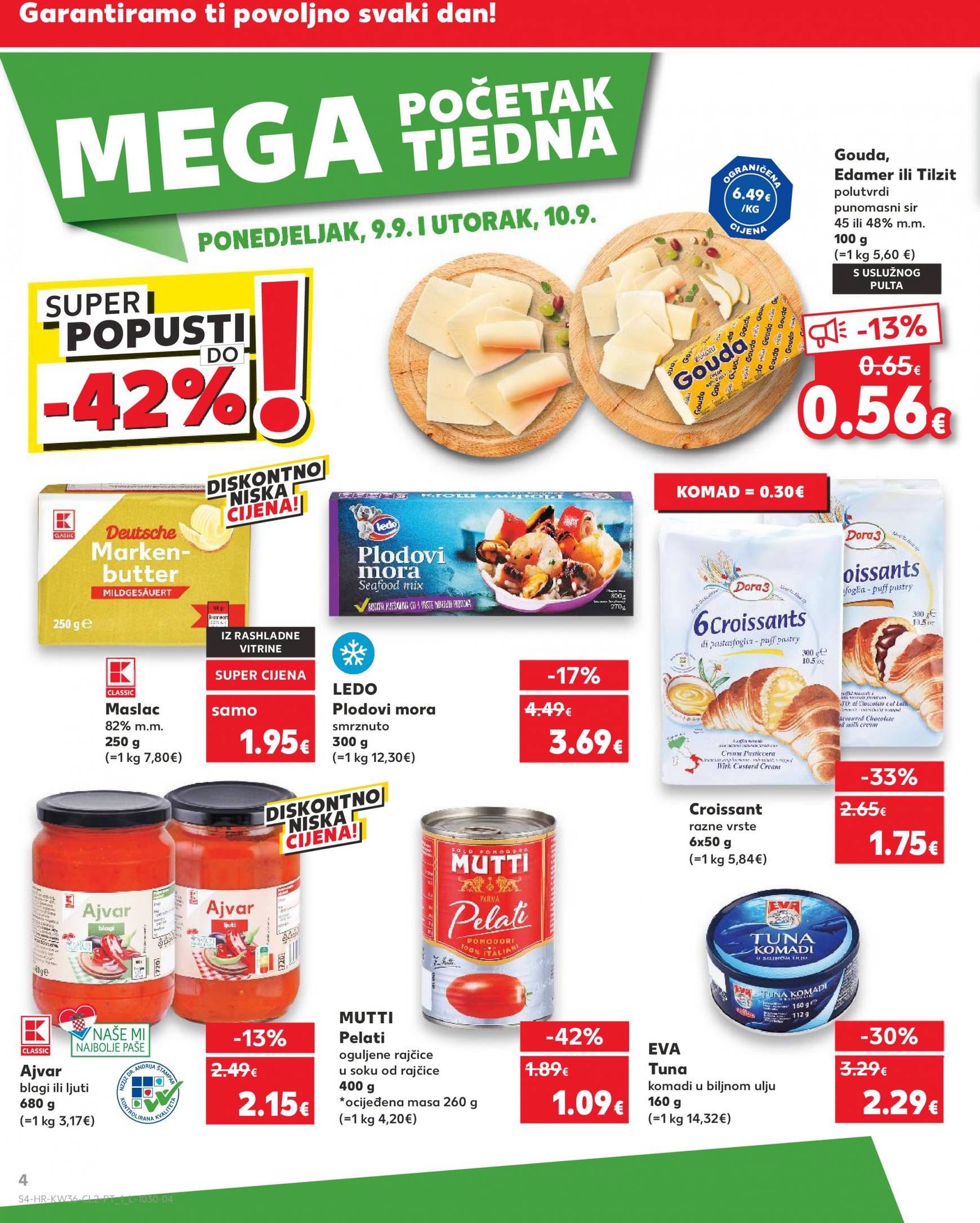 kaufland - Novi katalog Kaufland - Mega Vikend 06.09. - 08.09. - page: 4