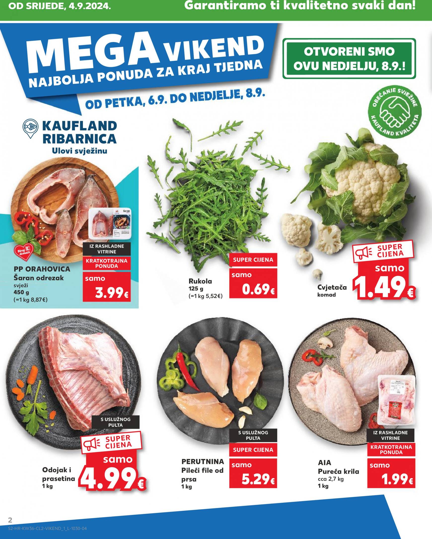 kaufland - Novi katalog Kaufland - Mega Vikend 06.09. - 08.09. - page: 2