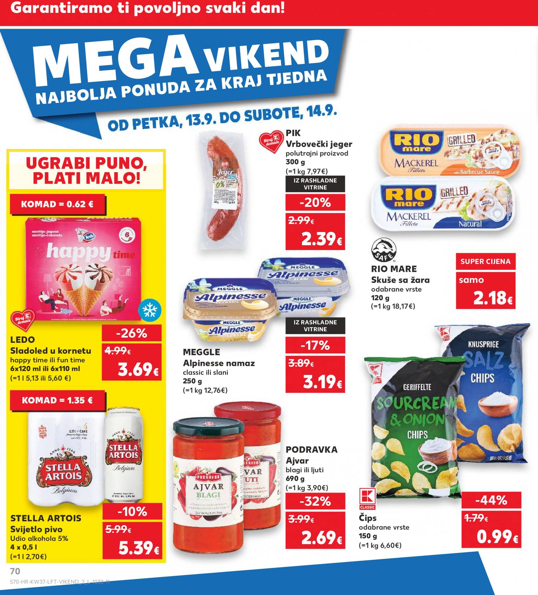 kaufland - Novi katalog Kaufland 11.09. - 17.09. - page: 70