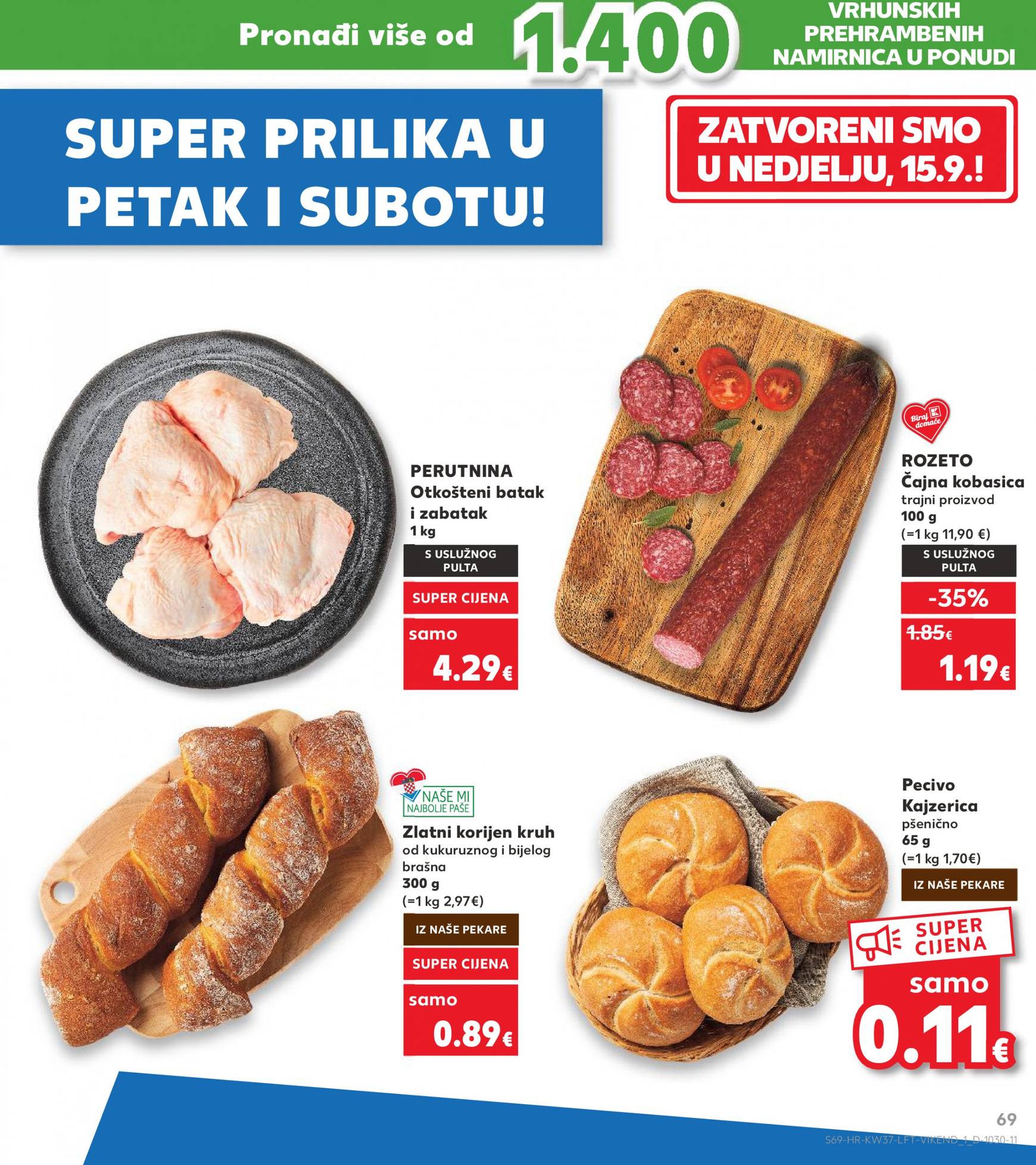 kaufland - Novi katalog Kaufland 11.09. - 17.09. - page: 69