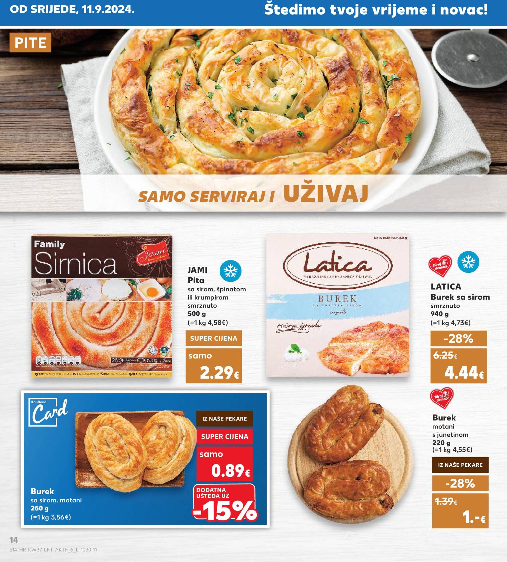 kaufland - Novi katalog Kaufland 11.09. - 17.09. - page: 14