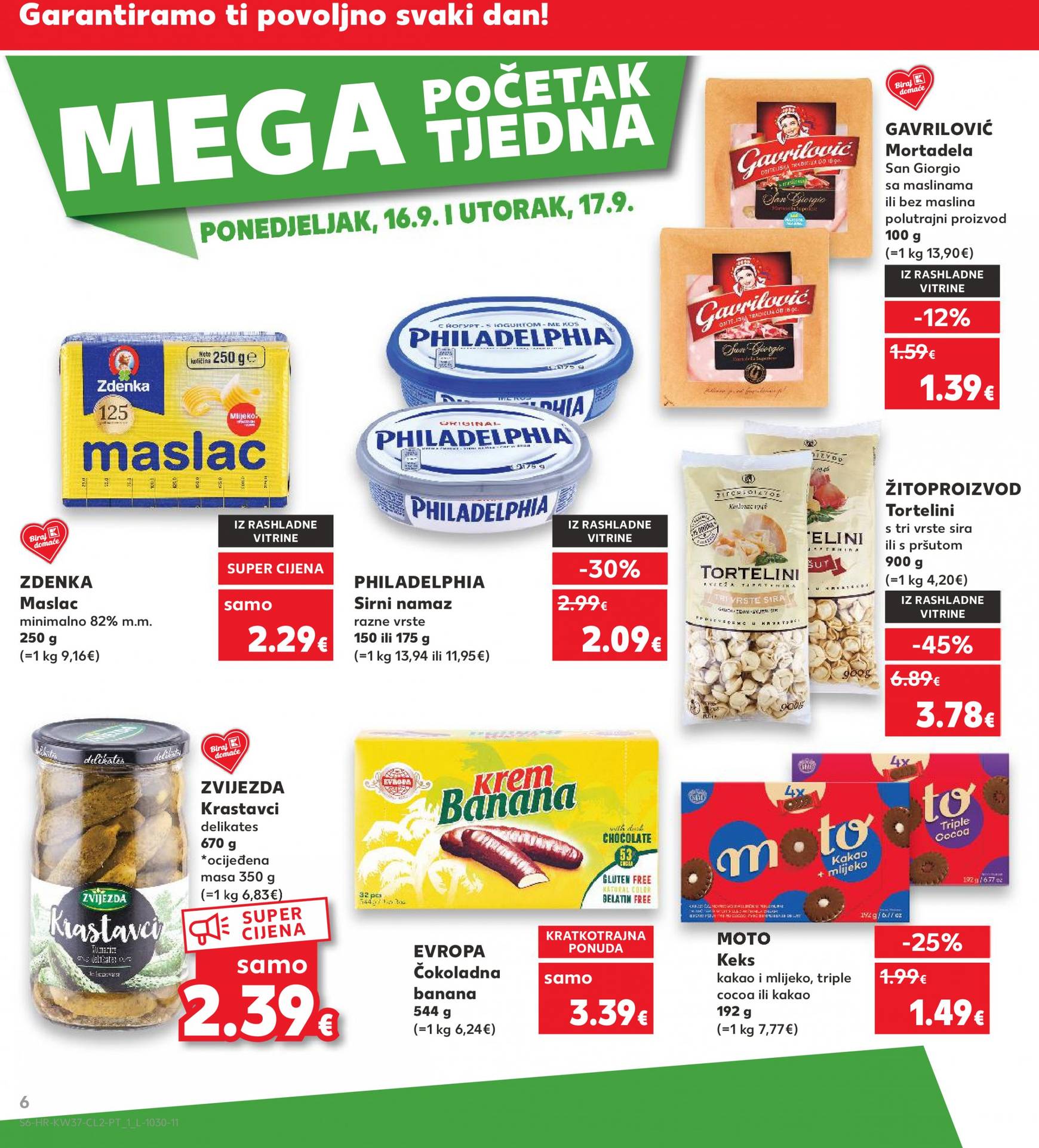 kaufland - Novi katalog Kaufland - Mega Vikend 13.09. - 14.09. - page: 6