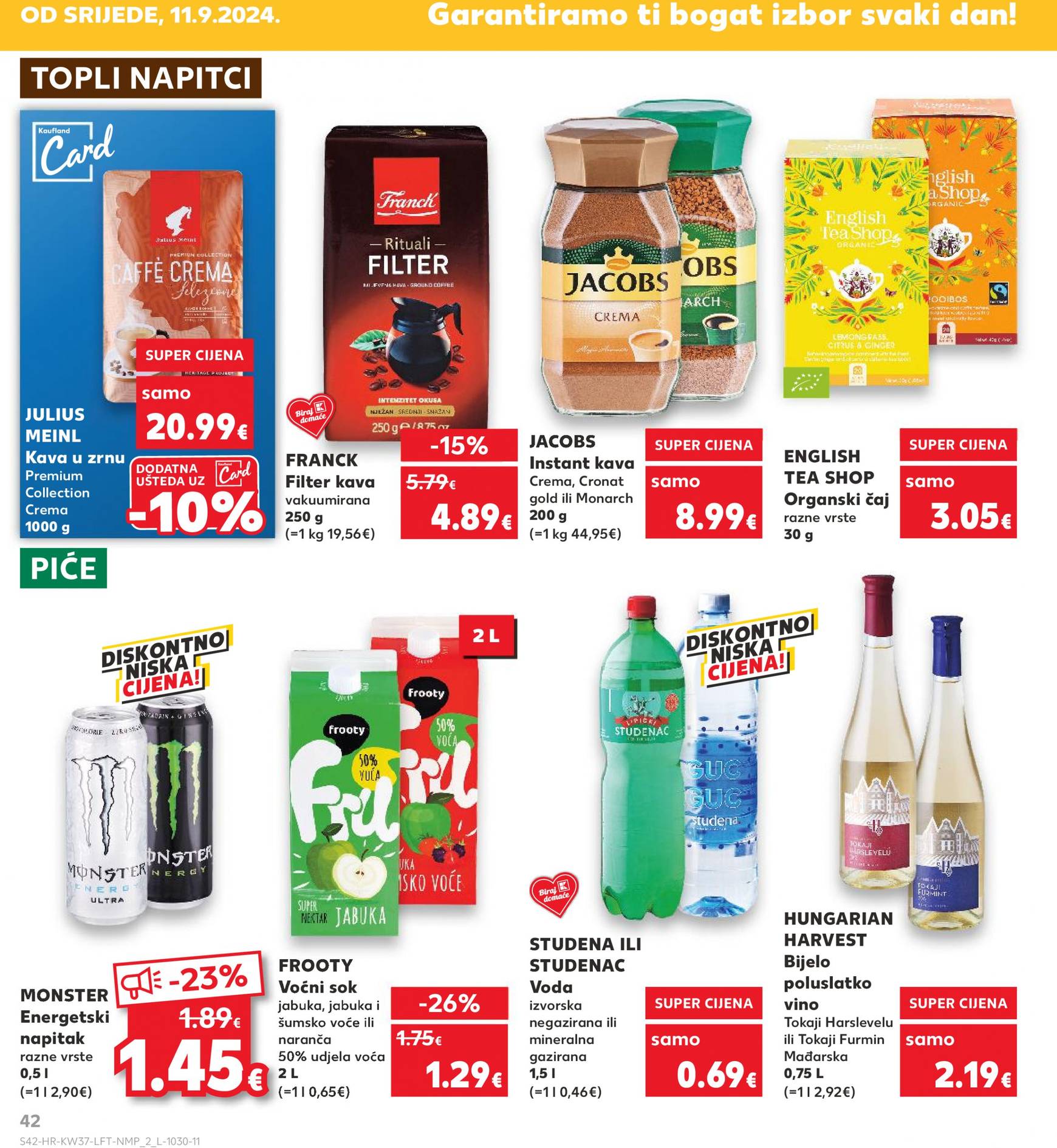 kaufland - Novi katalog Kaufland 11.09. - 17.09. - page: 42