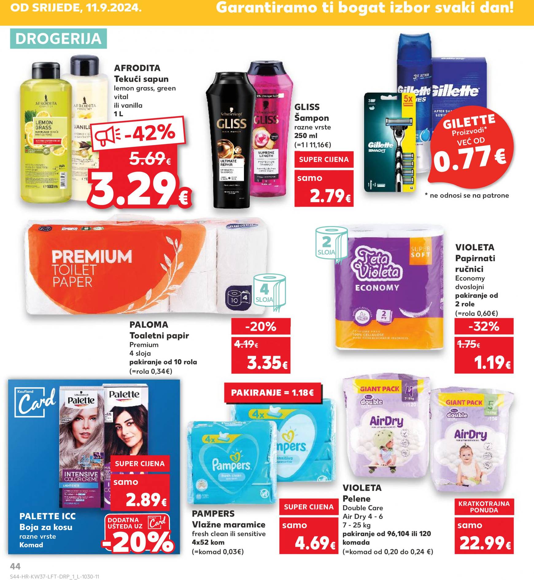 kaufland - Novi katalog Kaufland 11.09. - 17.09. - page: 44