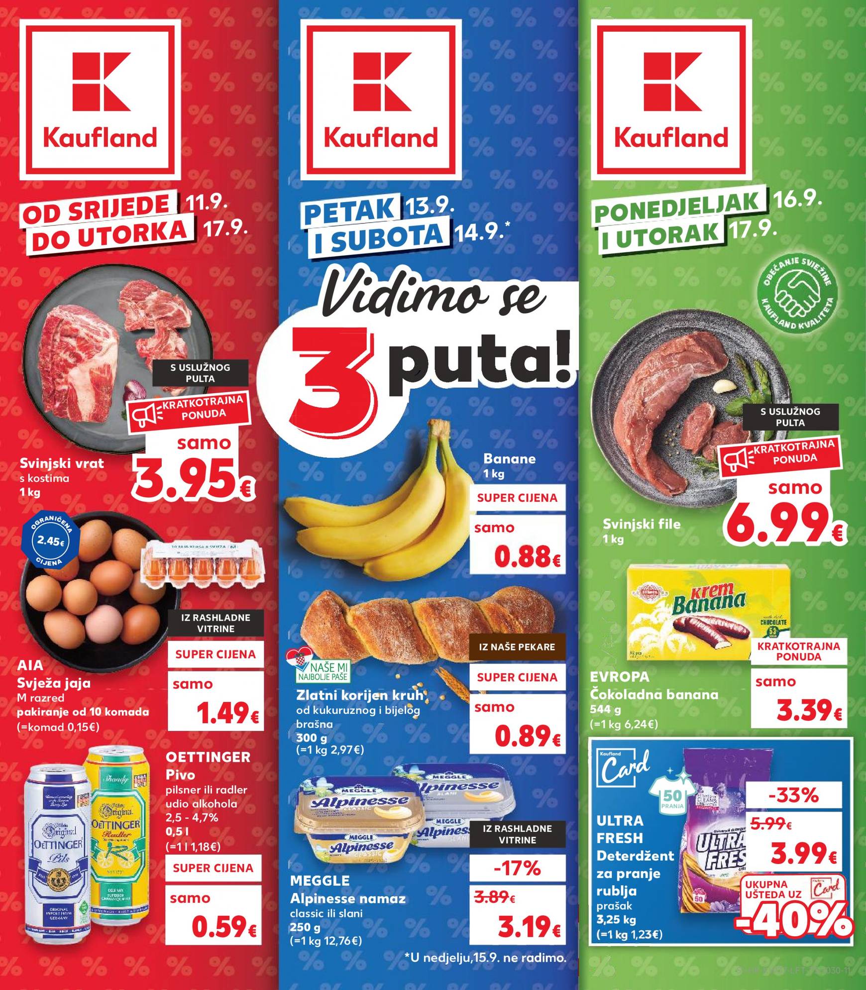 kaufland - Novi katalog Kaufland 11.09. - 17.09.